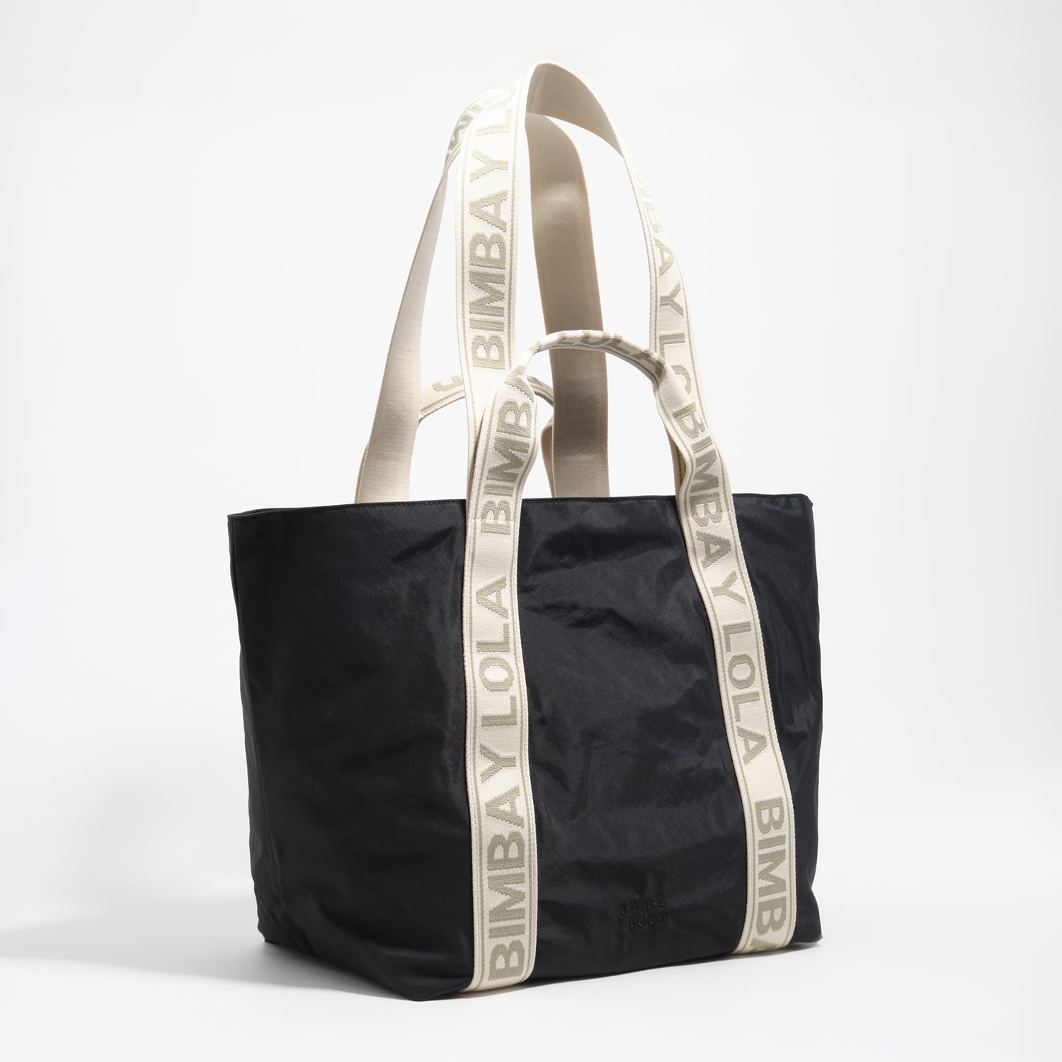 Bimba Y Lola Graphite Large Nylon Bag