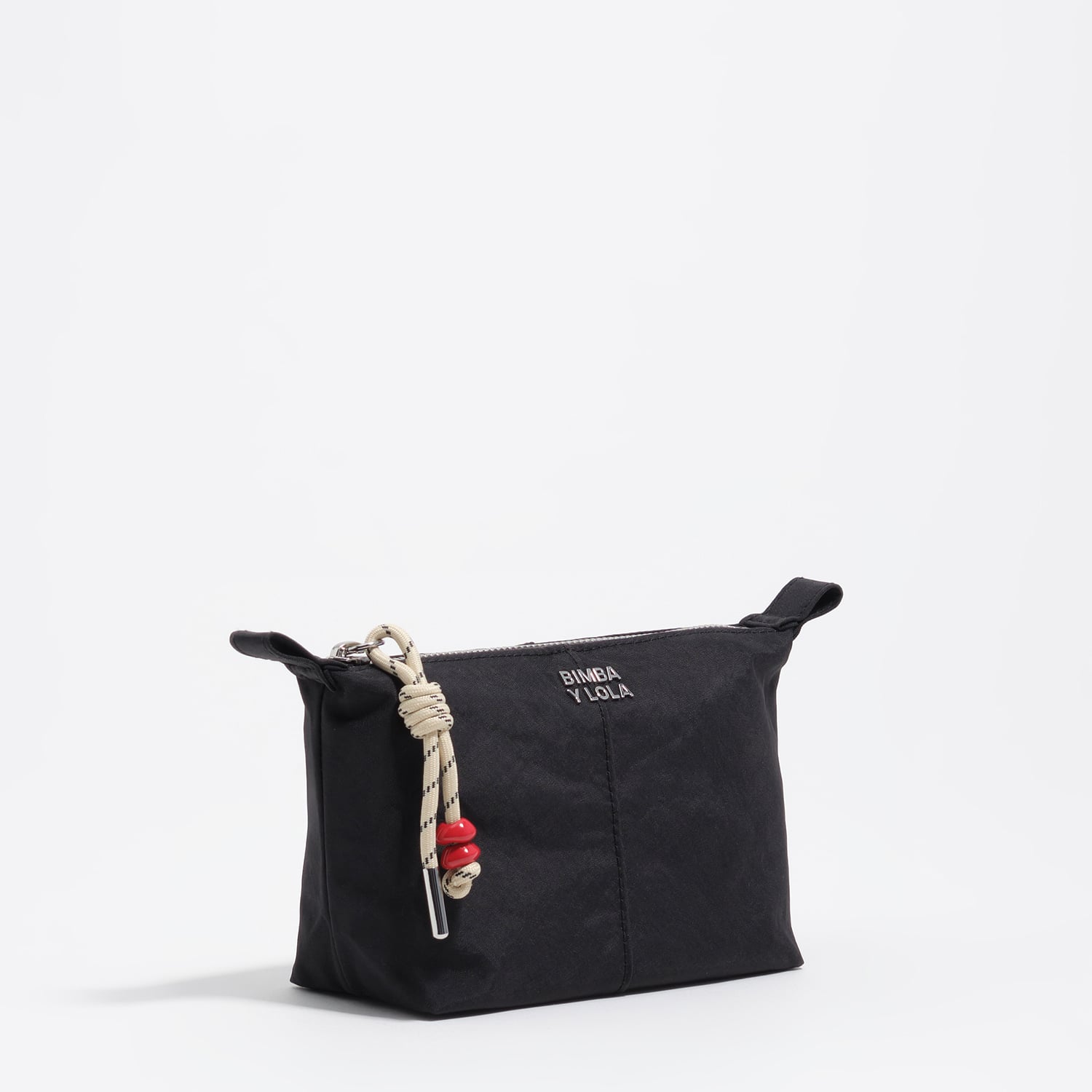 Bimba Y Lola Graphite Nylon Trapecio Make-Up Case