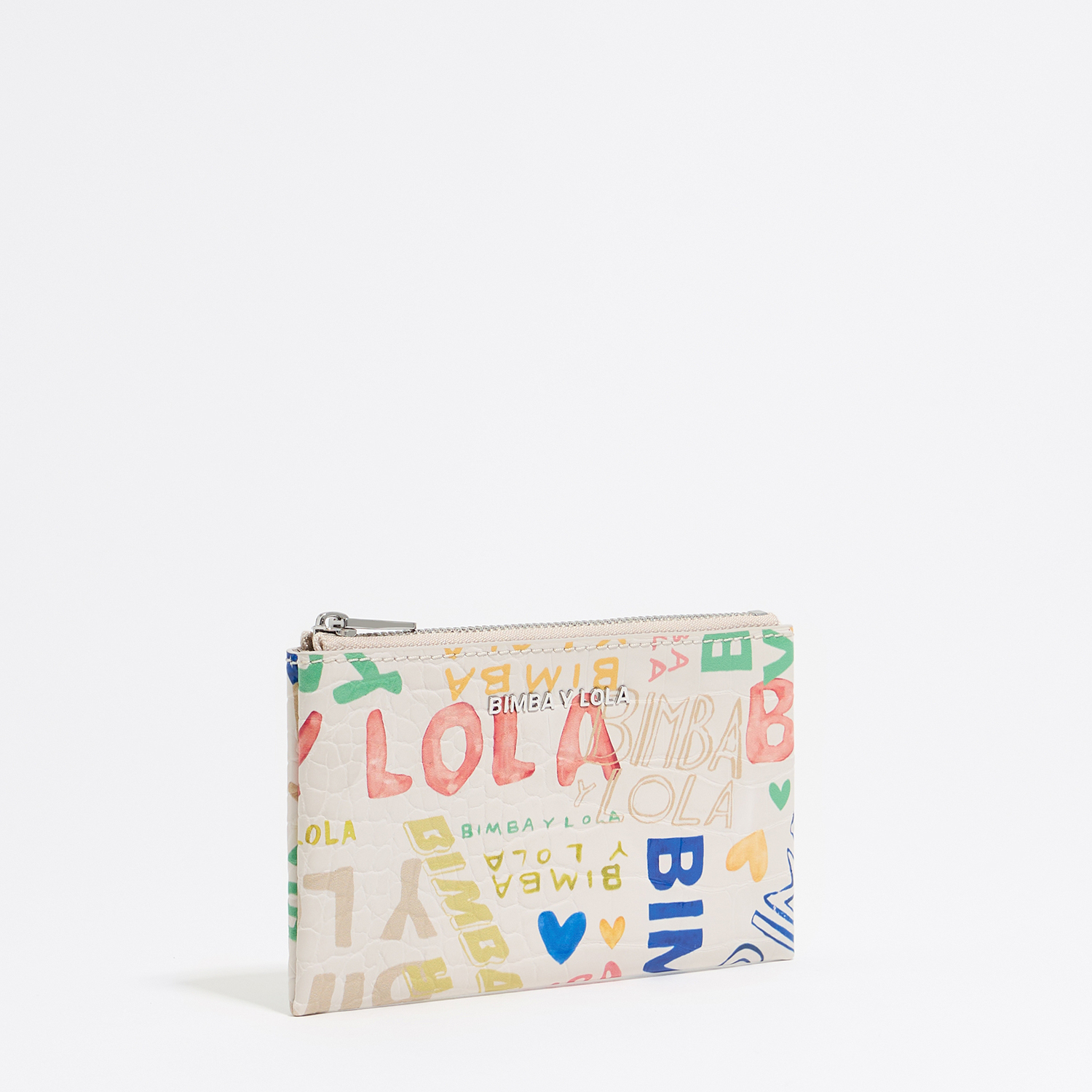 Bimba Y Lola Bimba Logos Ivory Ivory Bimba Logos Print Coin Purse