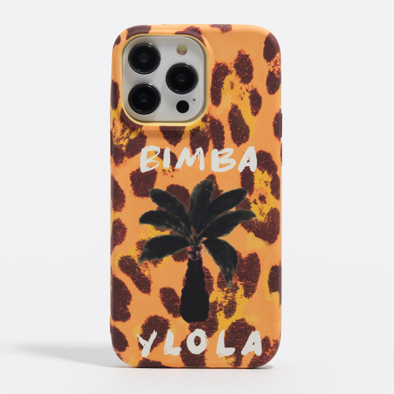 Etui sztywne iPhone 15 Pro Max palma żółte