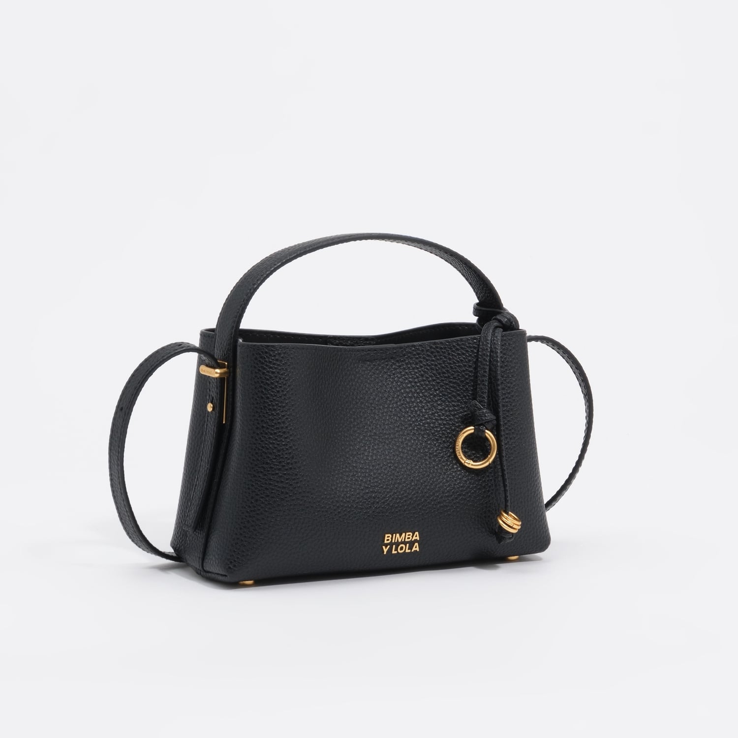 Torebka hobo Chihuahua mini skóra czarna