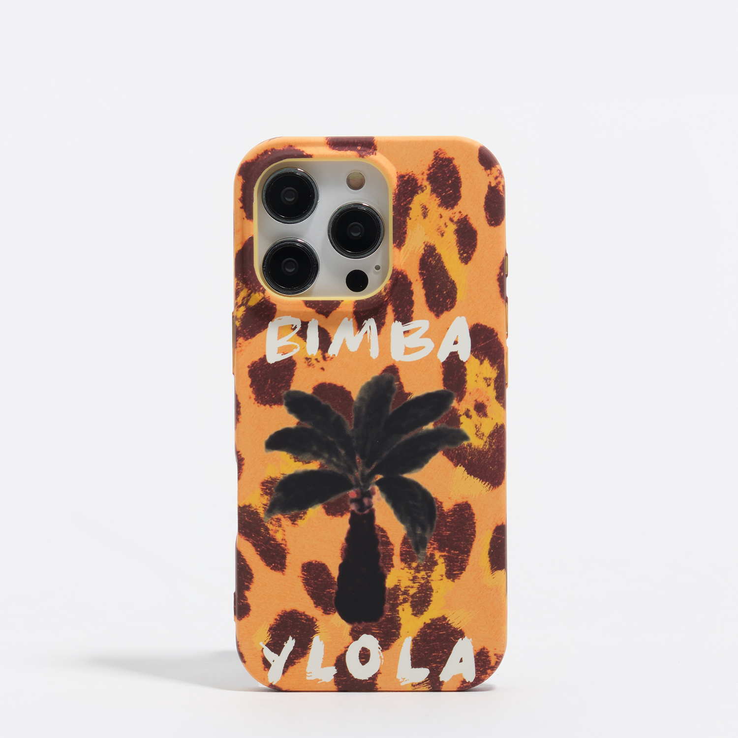 Etui sztywne iPhone 16 Pro palma żółte
