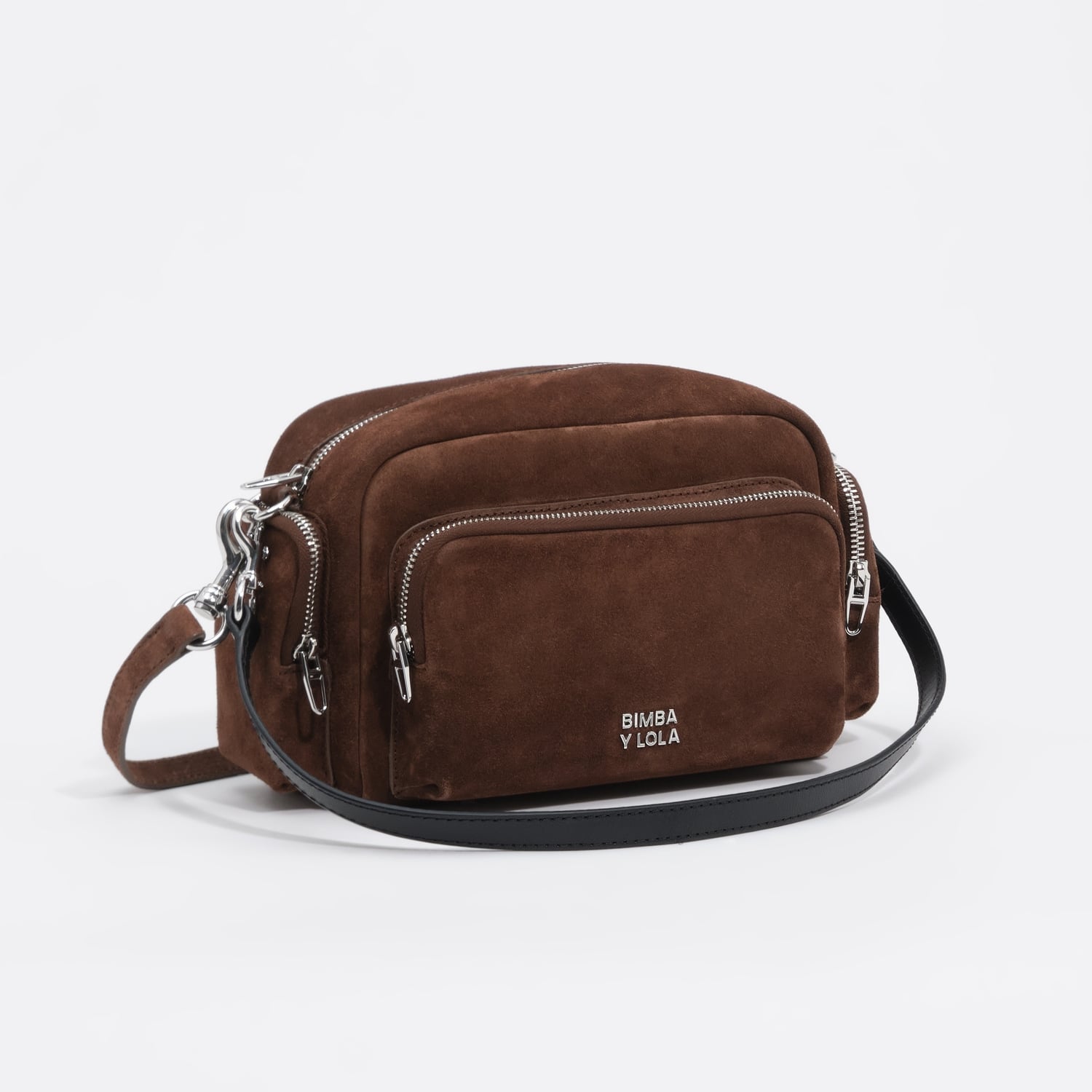 Torebka listonoszka Pocket duża dwoina kawowa