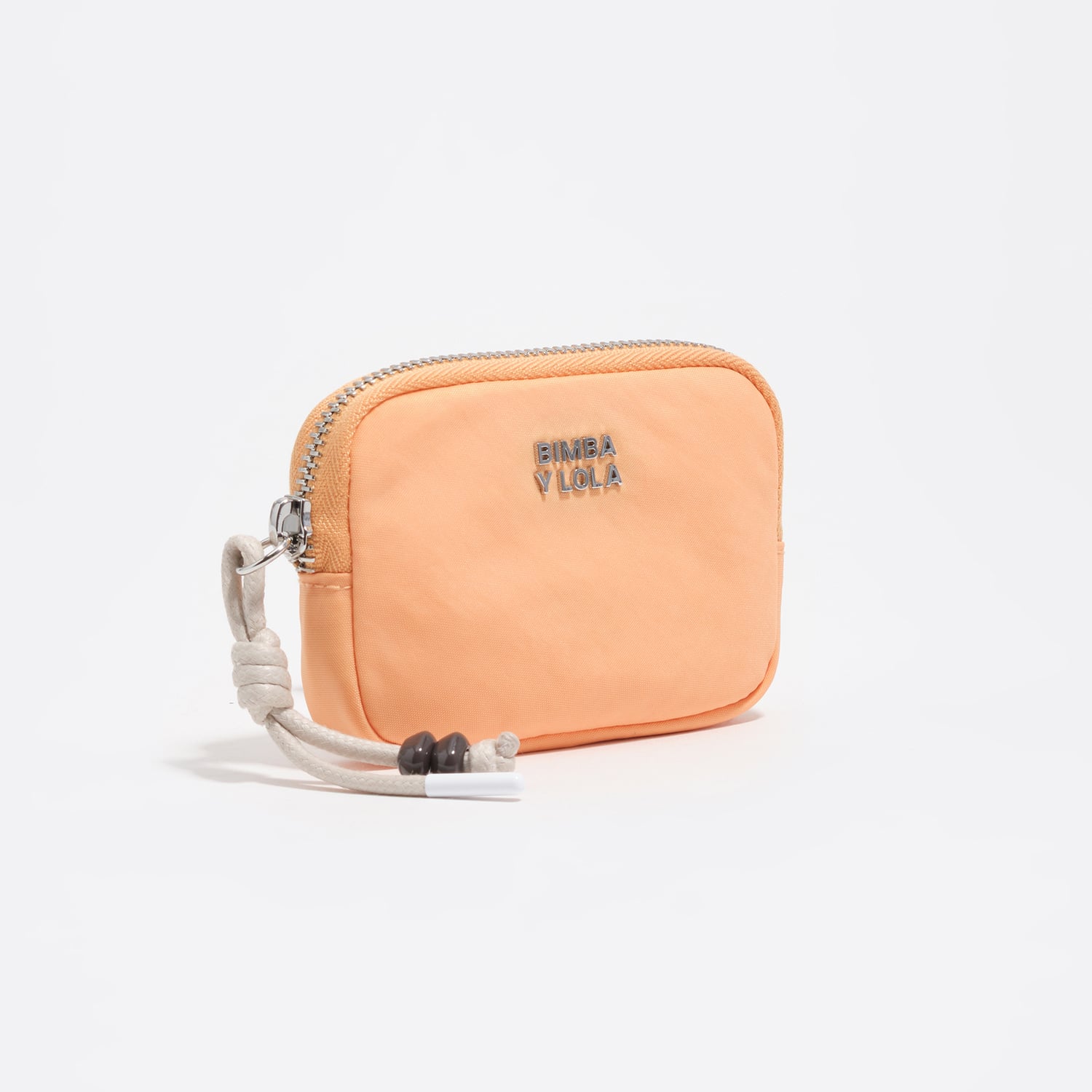 Bimba Y Lola Orange Sorbet Nylon Coin Purse