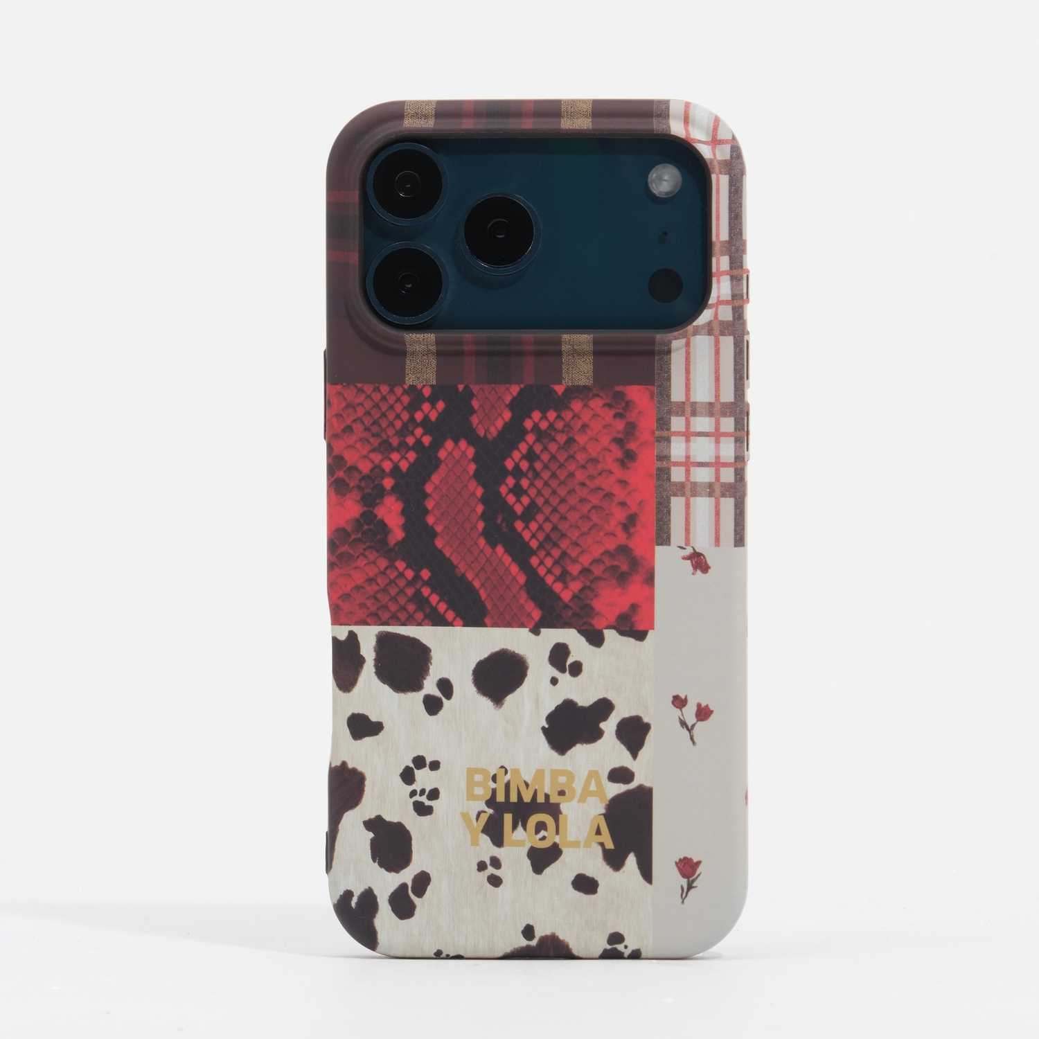Etui twarde iPhone 17 Pro patchwork pyton 2