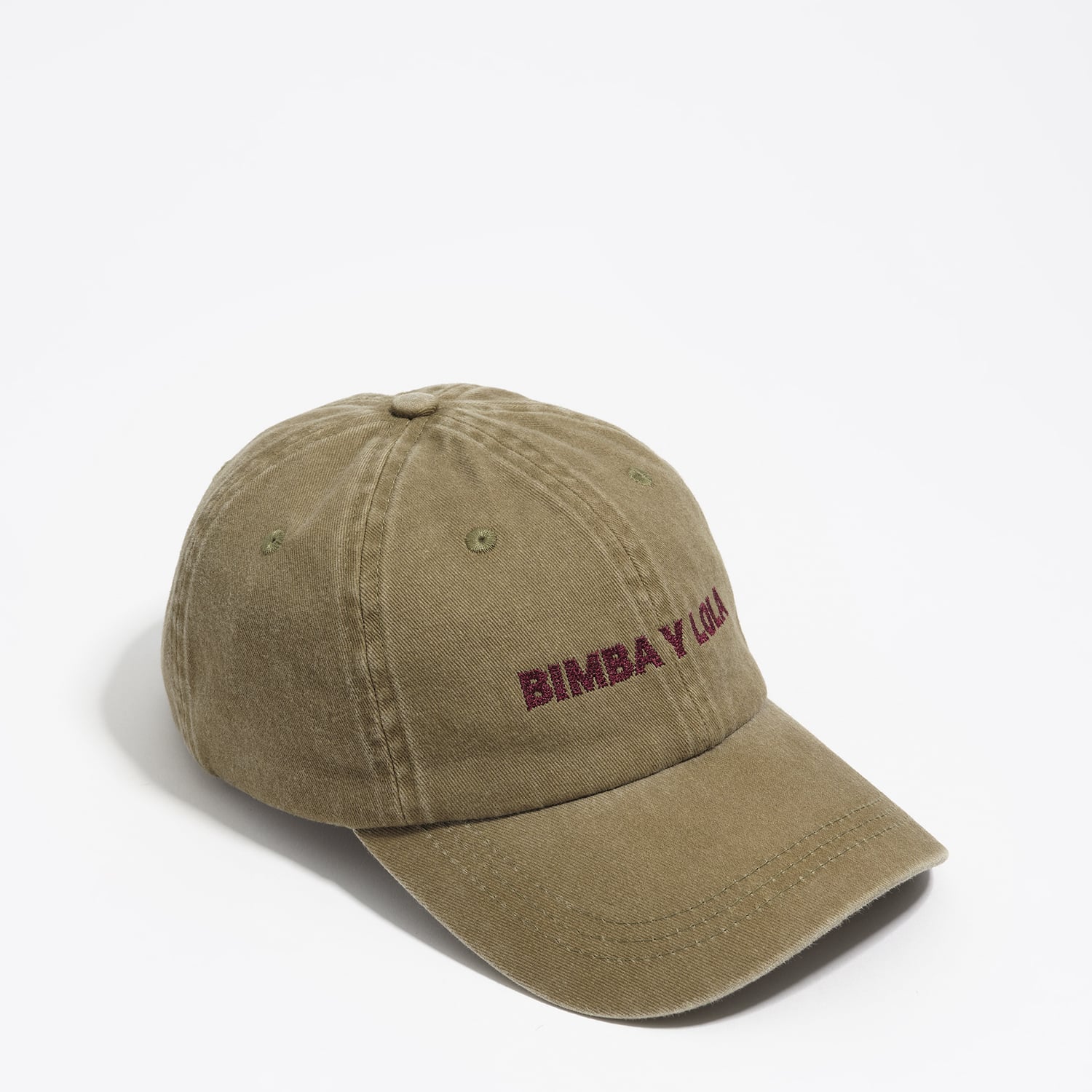 Czapka bawełna efekt sprania camel