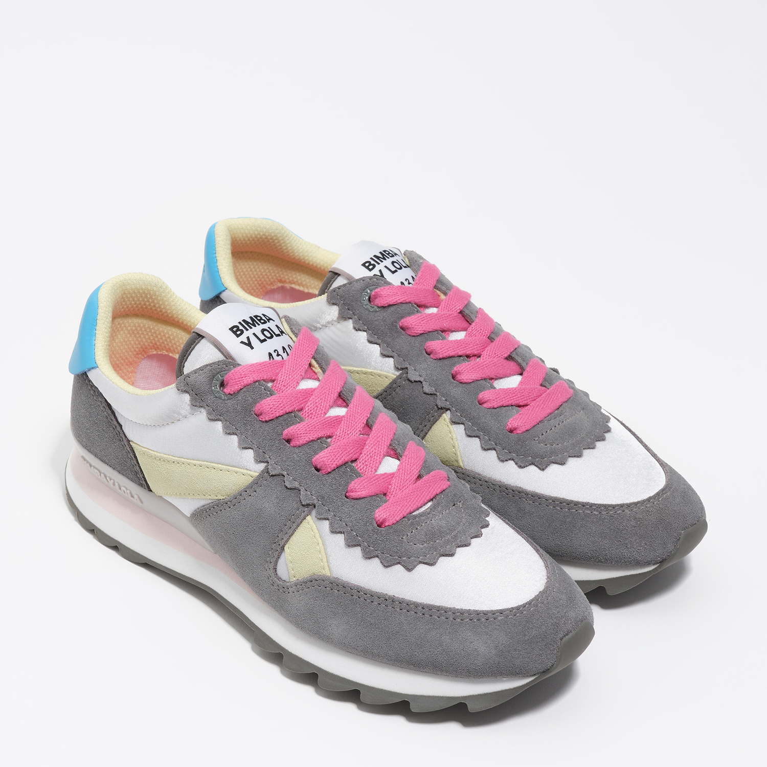 Buty sportowe techniczne dwoina i nylon 13 19 szare wielokolorowe