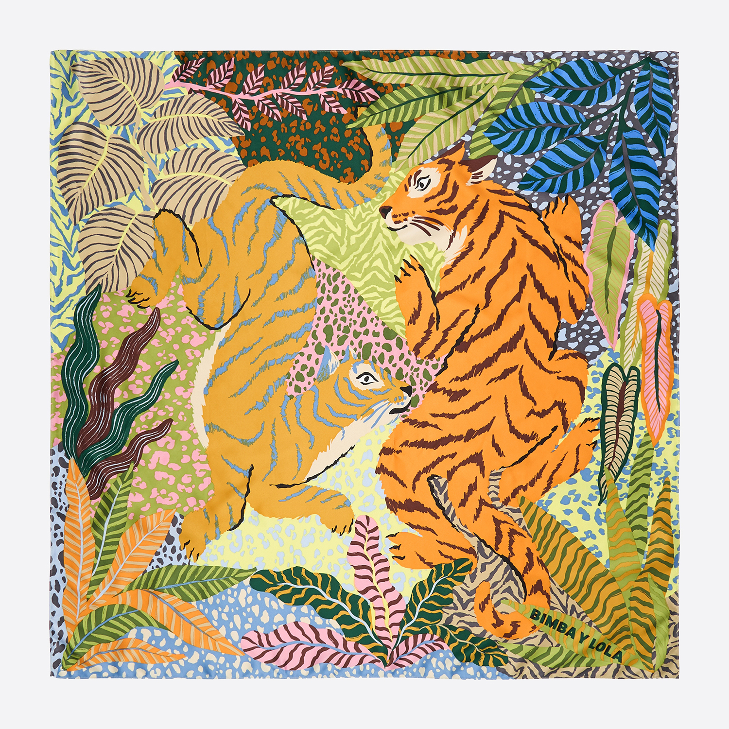 Bimba Y Lola Ginger Wild Scarf