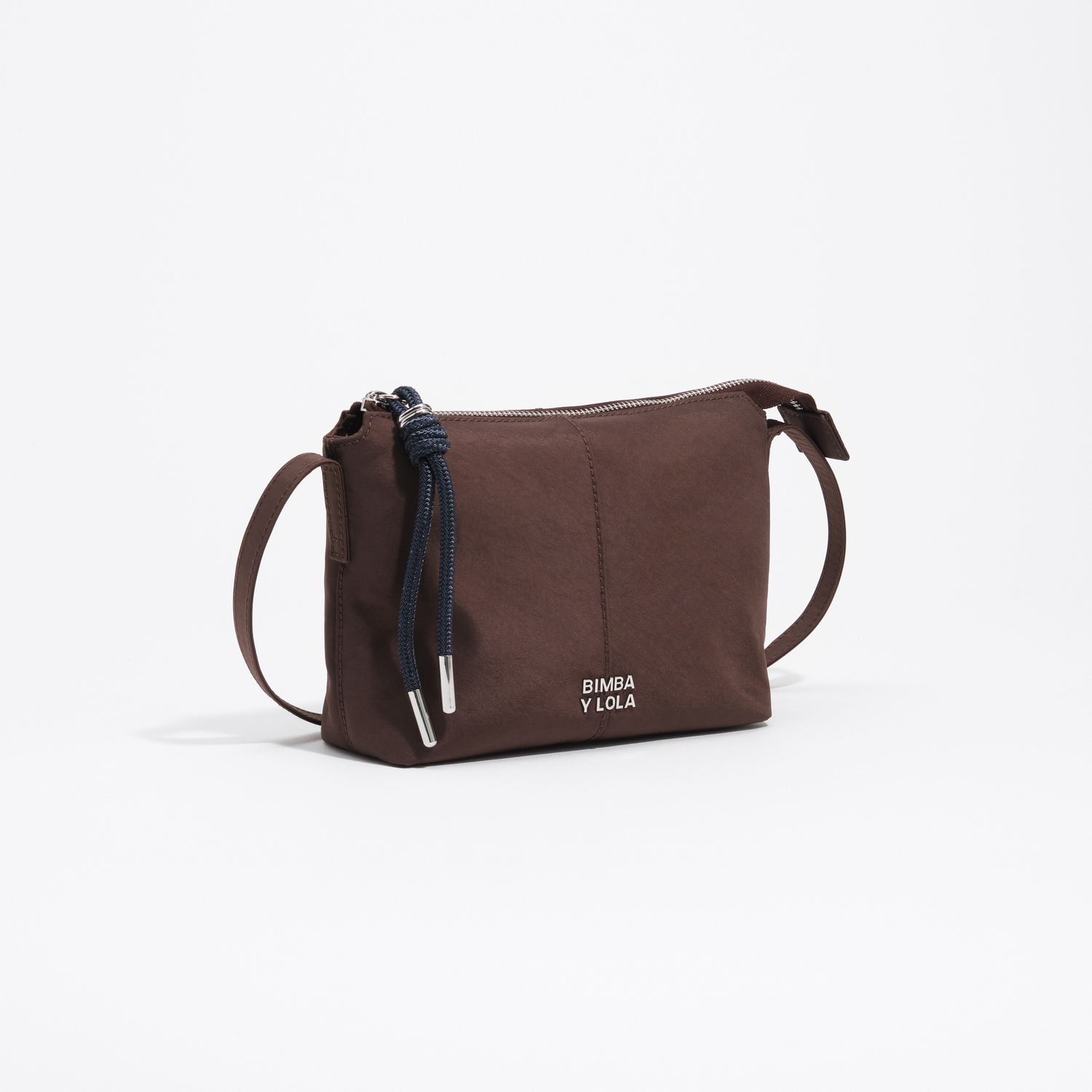 Torebka listonoszka mini nylon mokka