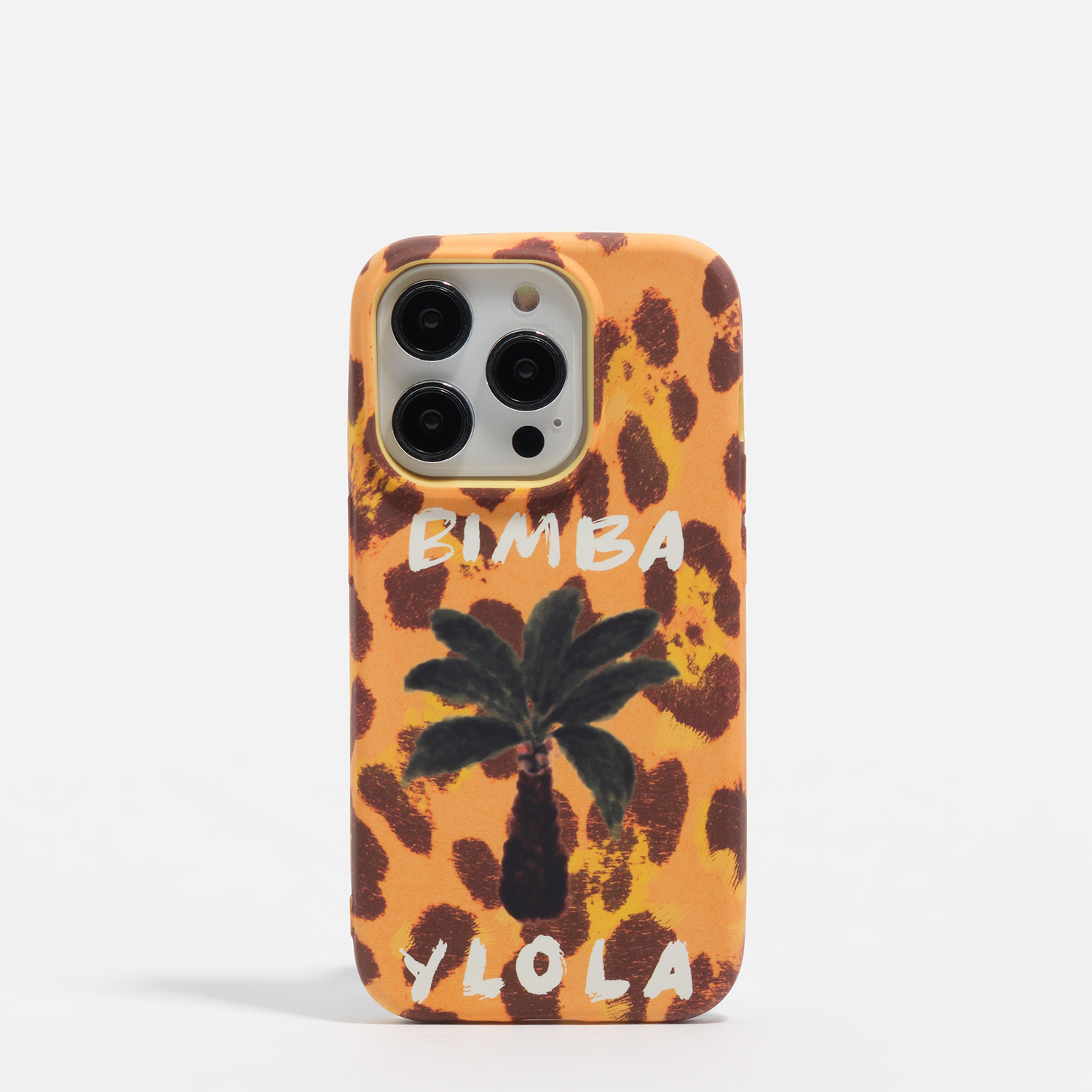 Etui sztywne iPhone 15 Pro palma żółte