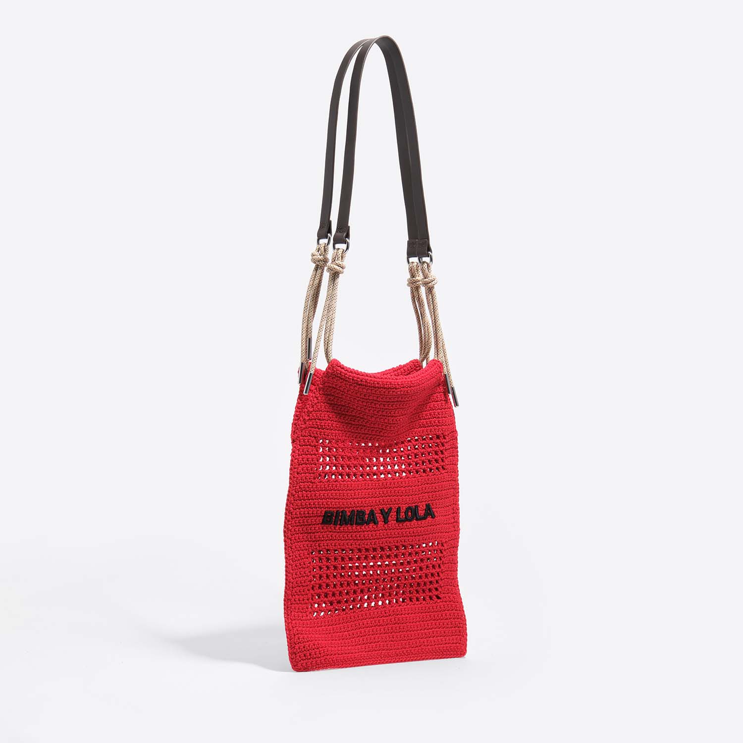 Bimba Y Lola Red Market Bag