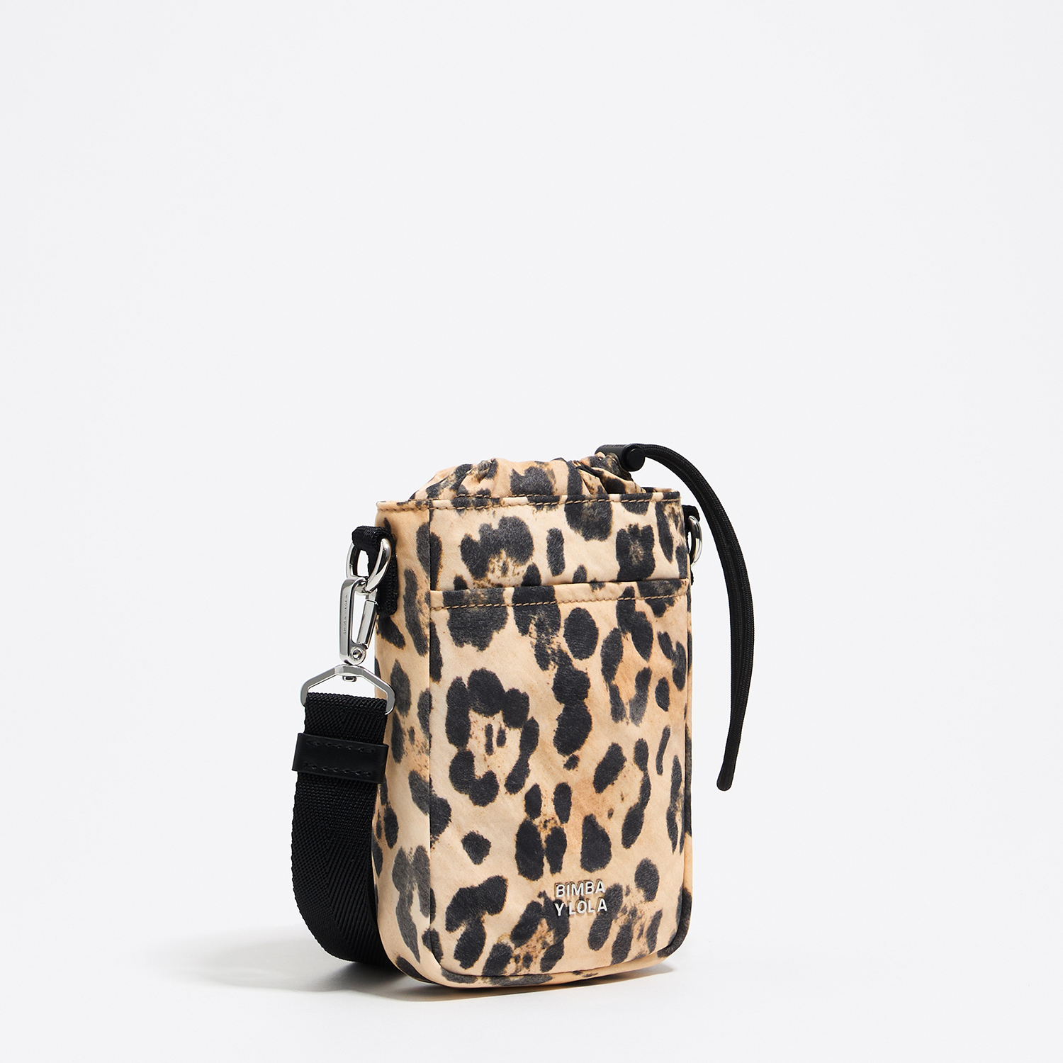 Etui na telefon nylon print Leopard naturalne 2