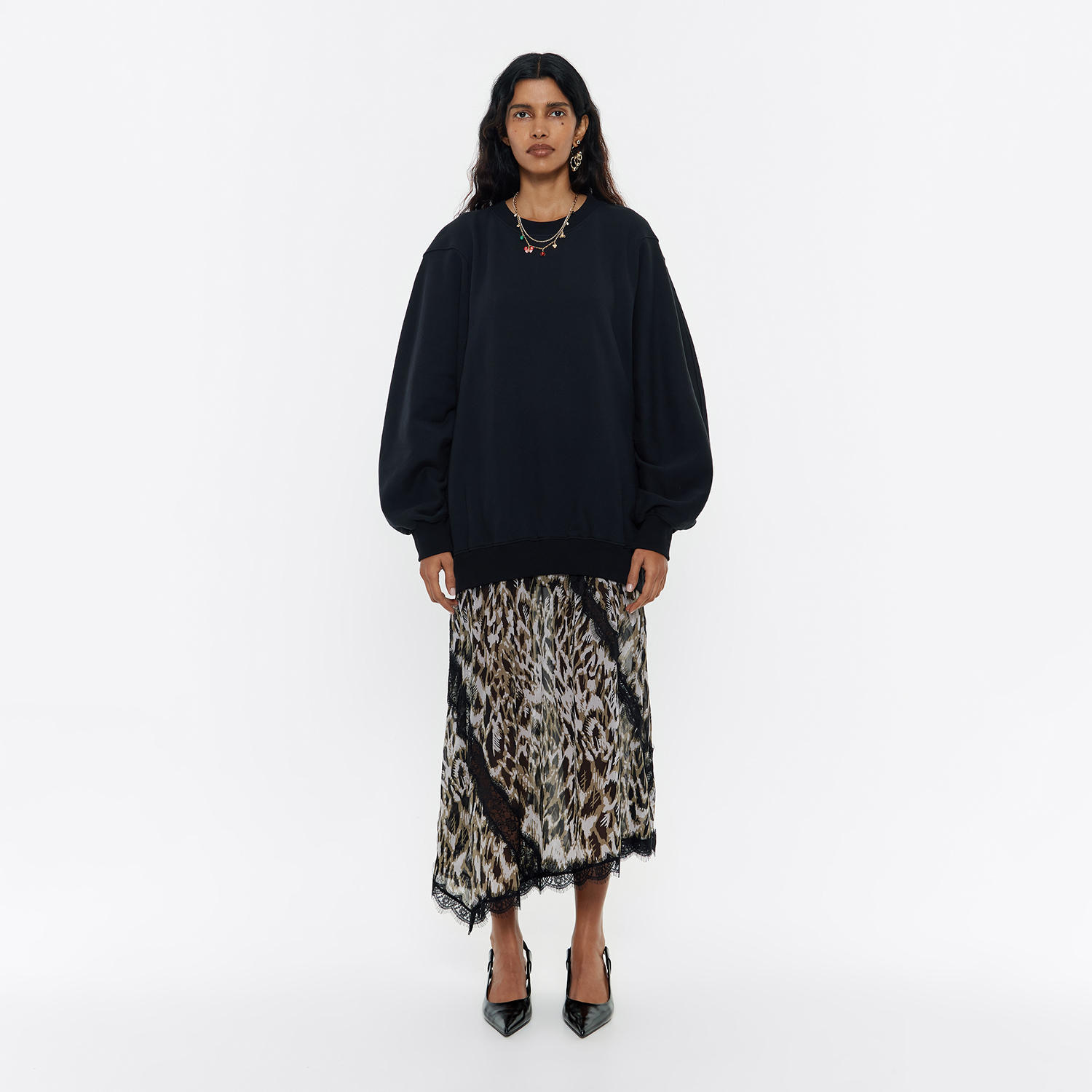 Sukienka dresowa Plumancha khaki 2
