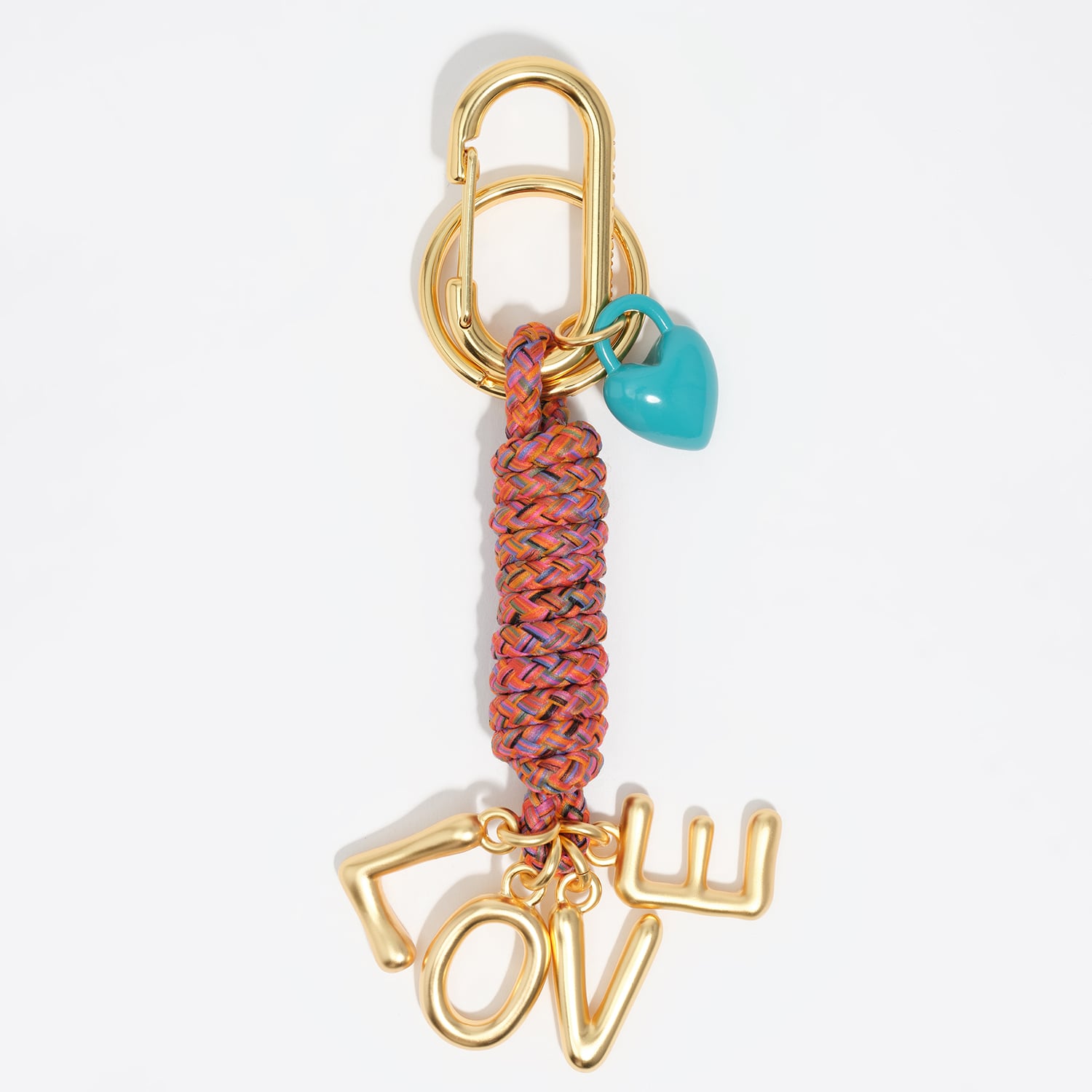 Bimba Y Lola Pink Knotted Rope Key Ring