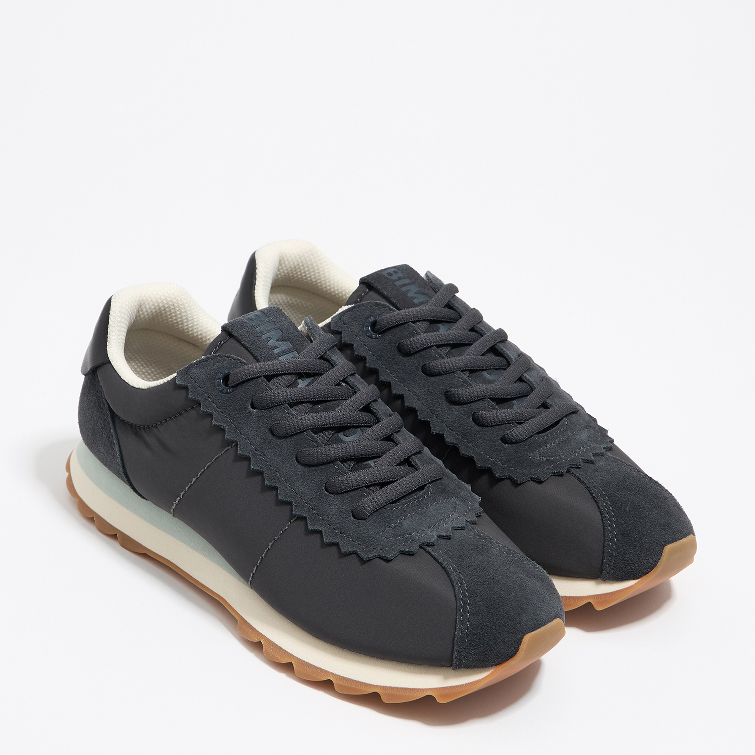 Buty sportowe retro dwoina i nylon 13 18 czarne