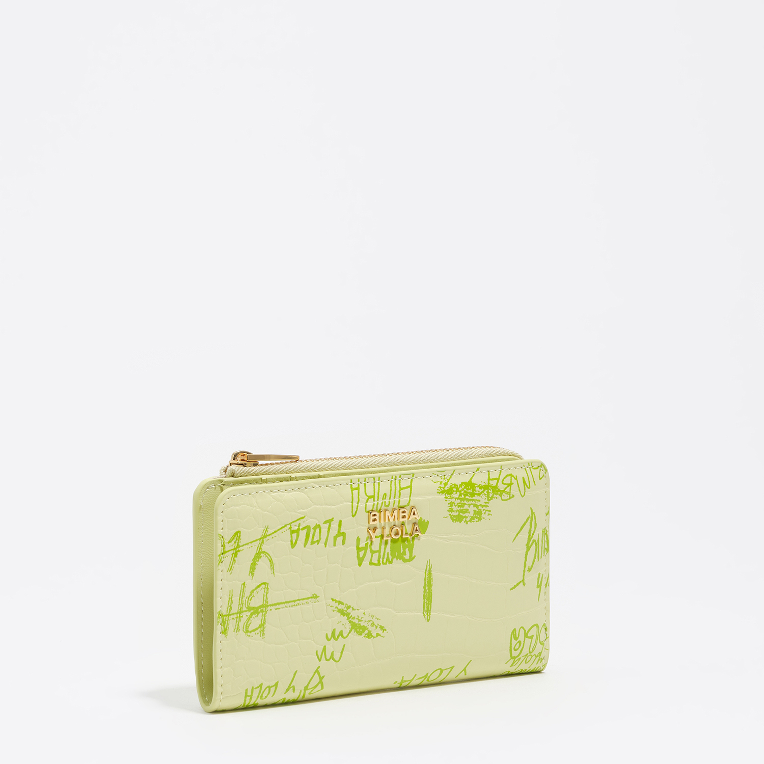 Bimba Y Lola Bimba Logos Pastel Green Green Pastel Green Bimba Logos Compact Purse