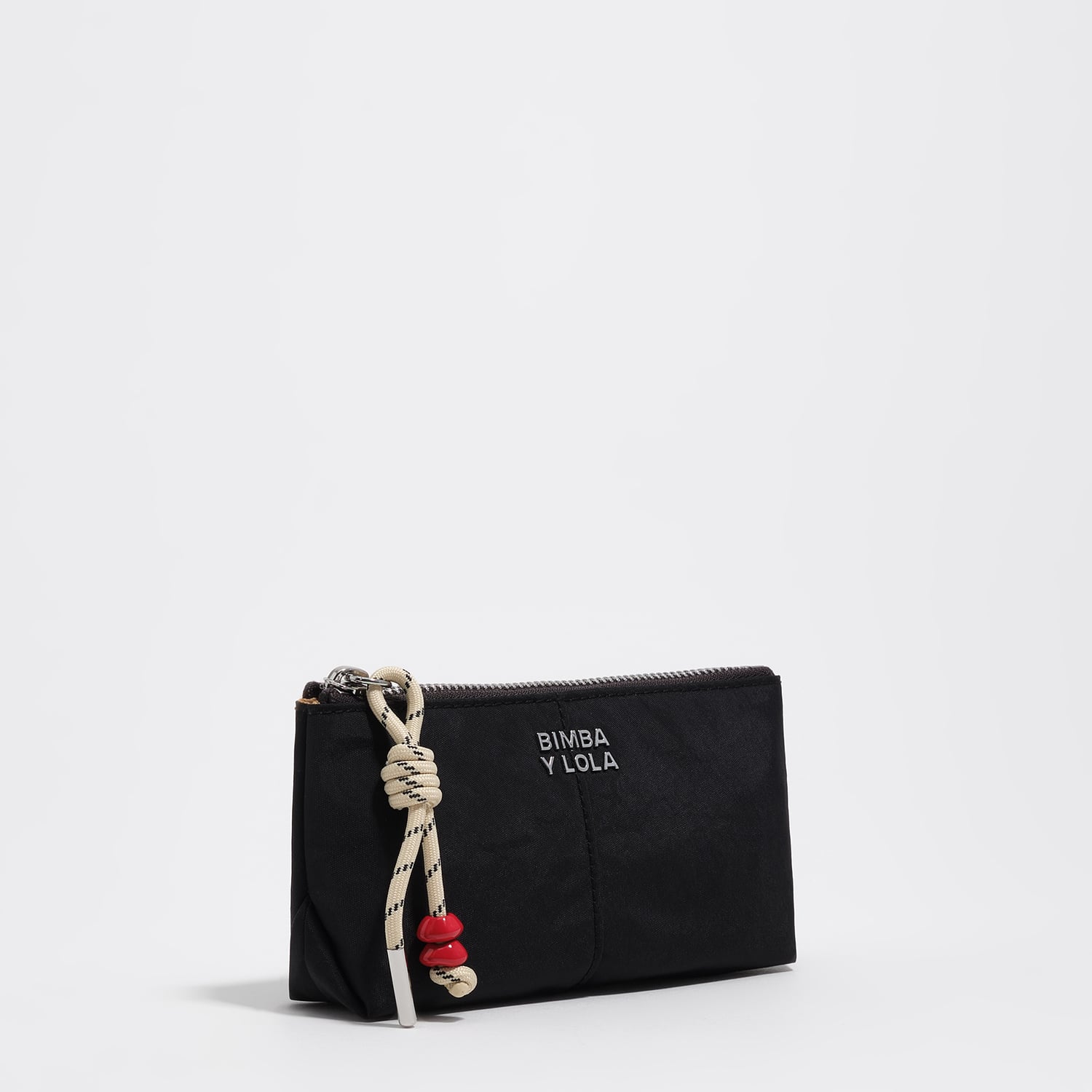 Bimba Y Lola Graphite Nylon Coin Purse