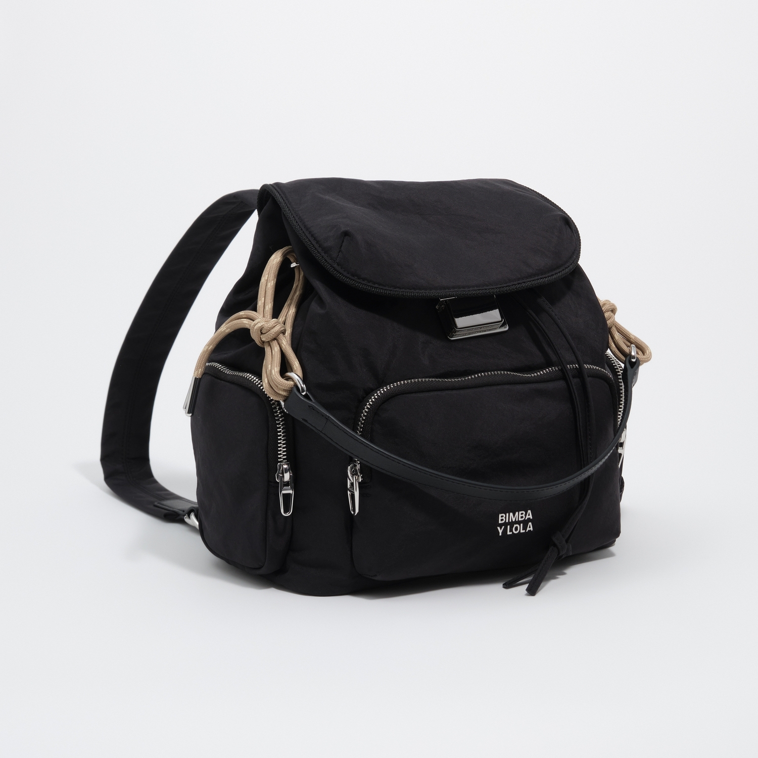 Plecak Pocket duży nylon czarny