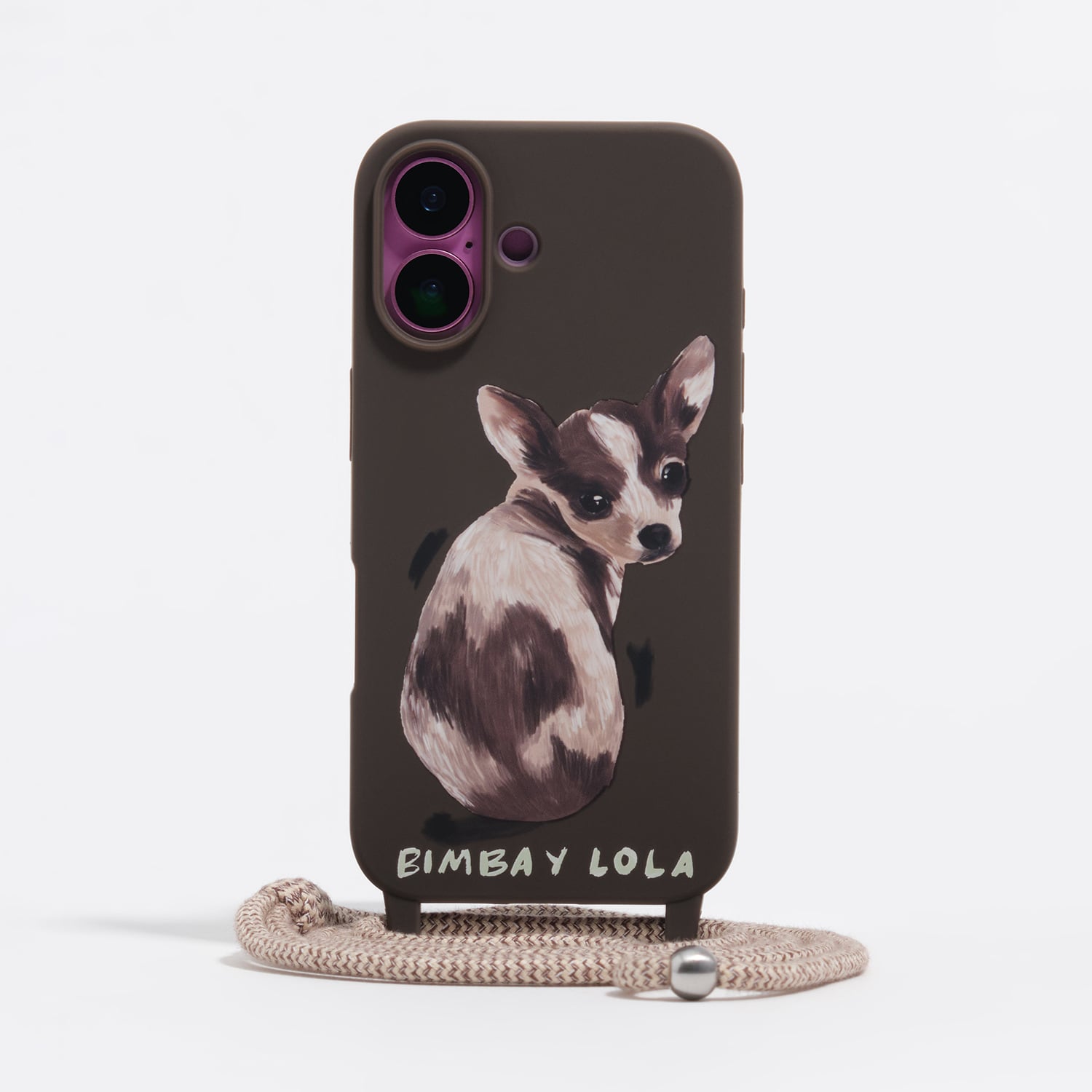 Bimba Y Lola Chocolate Chihuahua Iphone 16 Hard Case
