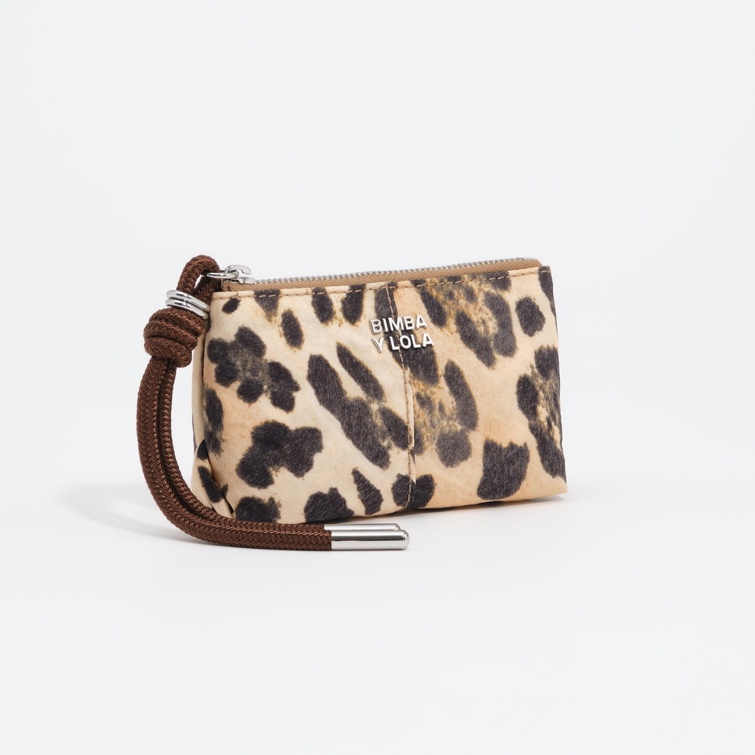 Portmonetka nylon Leopard naturalna