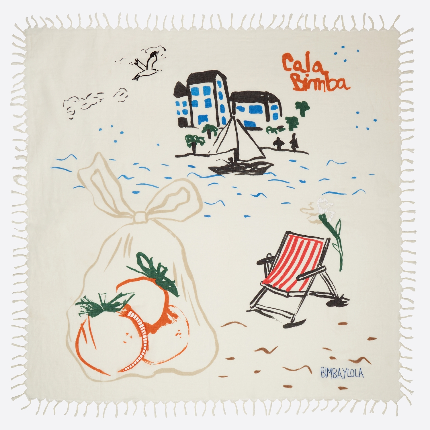 Bimba Y Lola Bone Cala Bimba Shawl