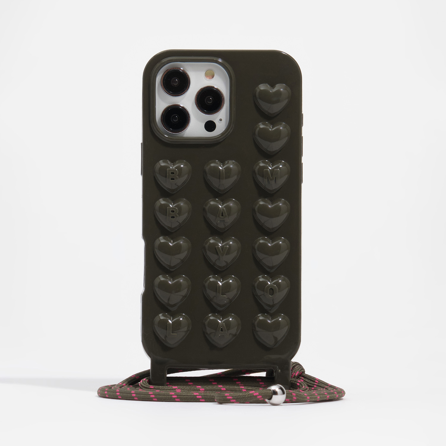 Etui silikon iPhone 15 PRO błyszczące ciemnozielona