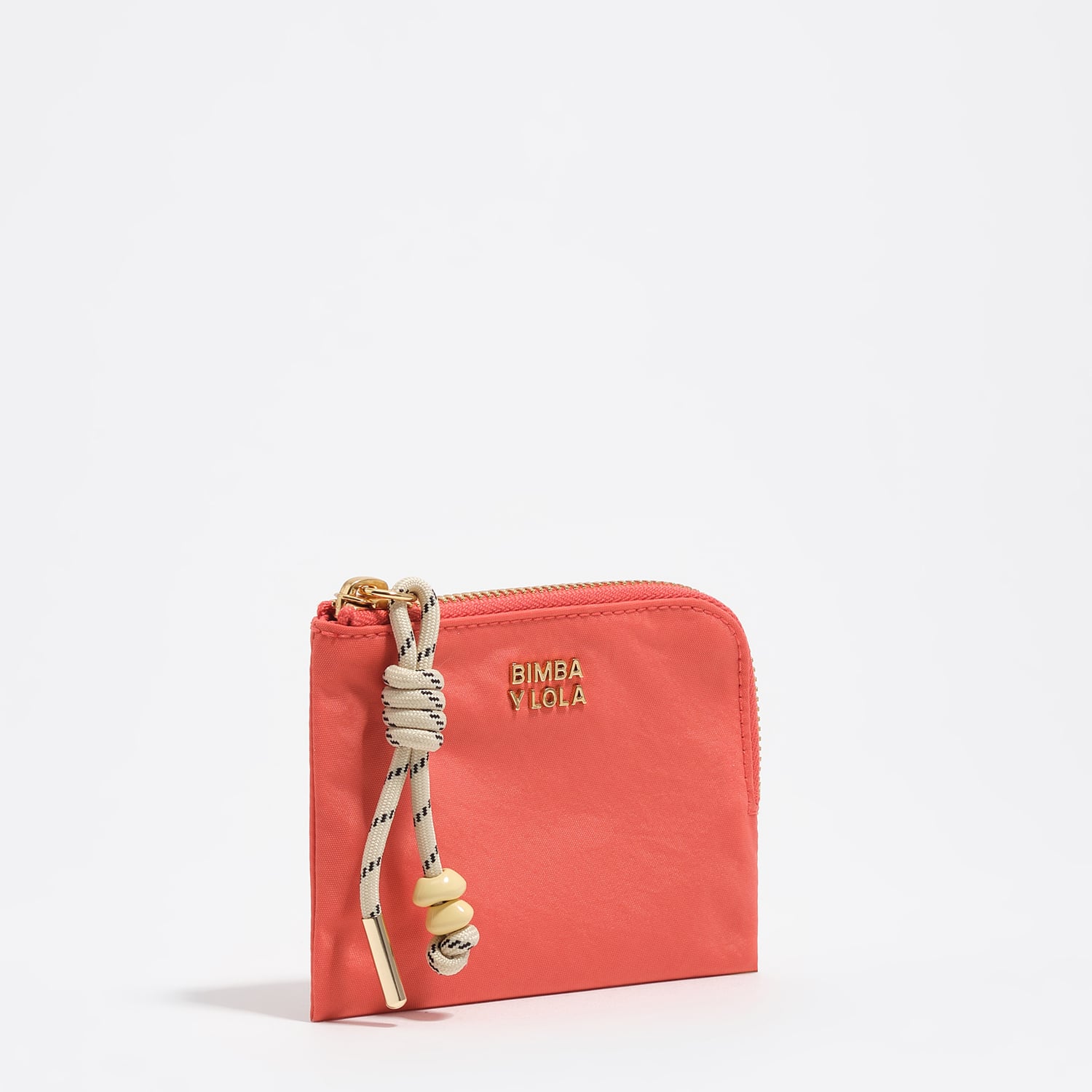 Bimba Y Lola Coral Nylon Coin Purse