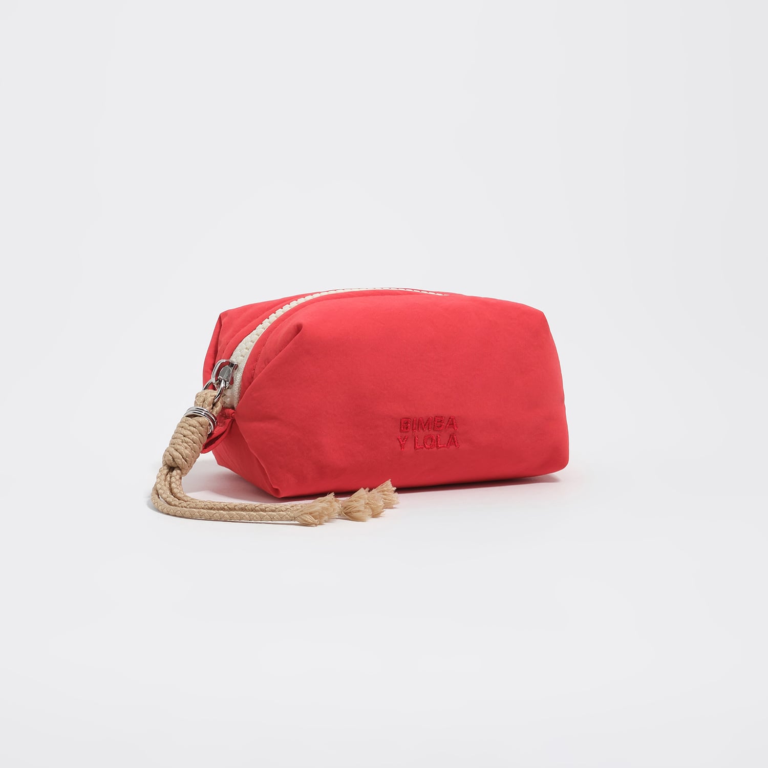 Bimba Y Lola Grenadine Small Pomegranate Nylon Make-Up Case