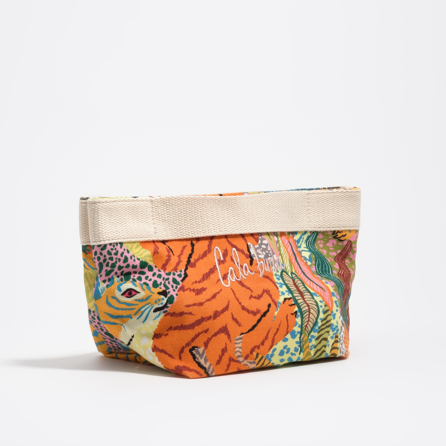 Bimba Y Lola Wild Large Cotton Beach Bag