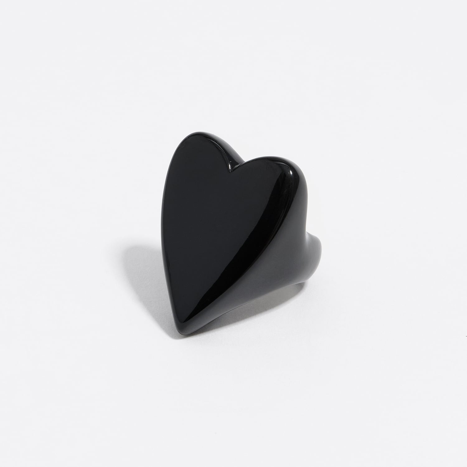 Bimba Y Lola Black Heart Ring