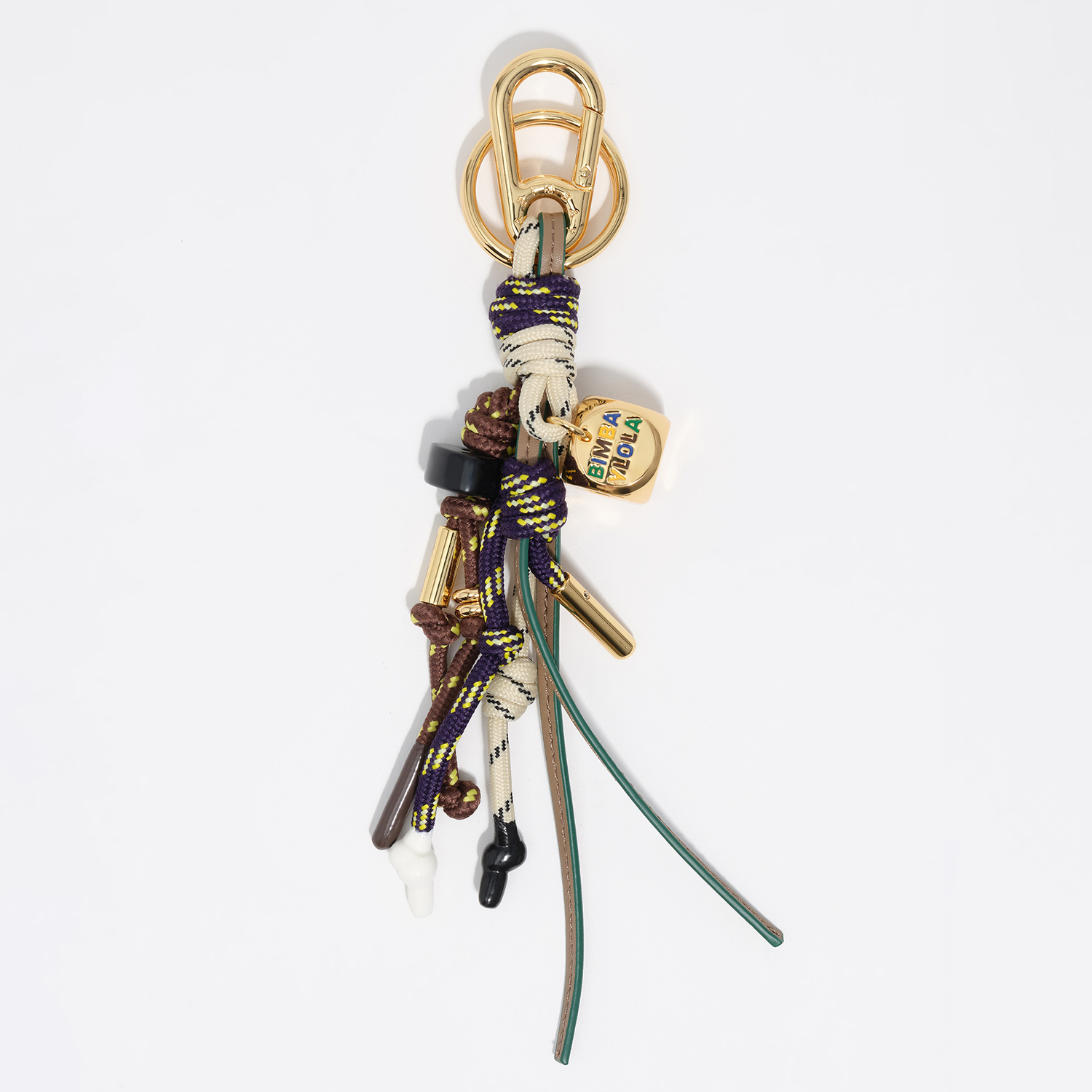 Bimba Y Lola Brown Rope Key Ring