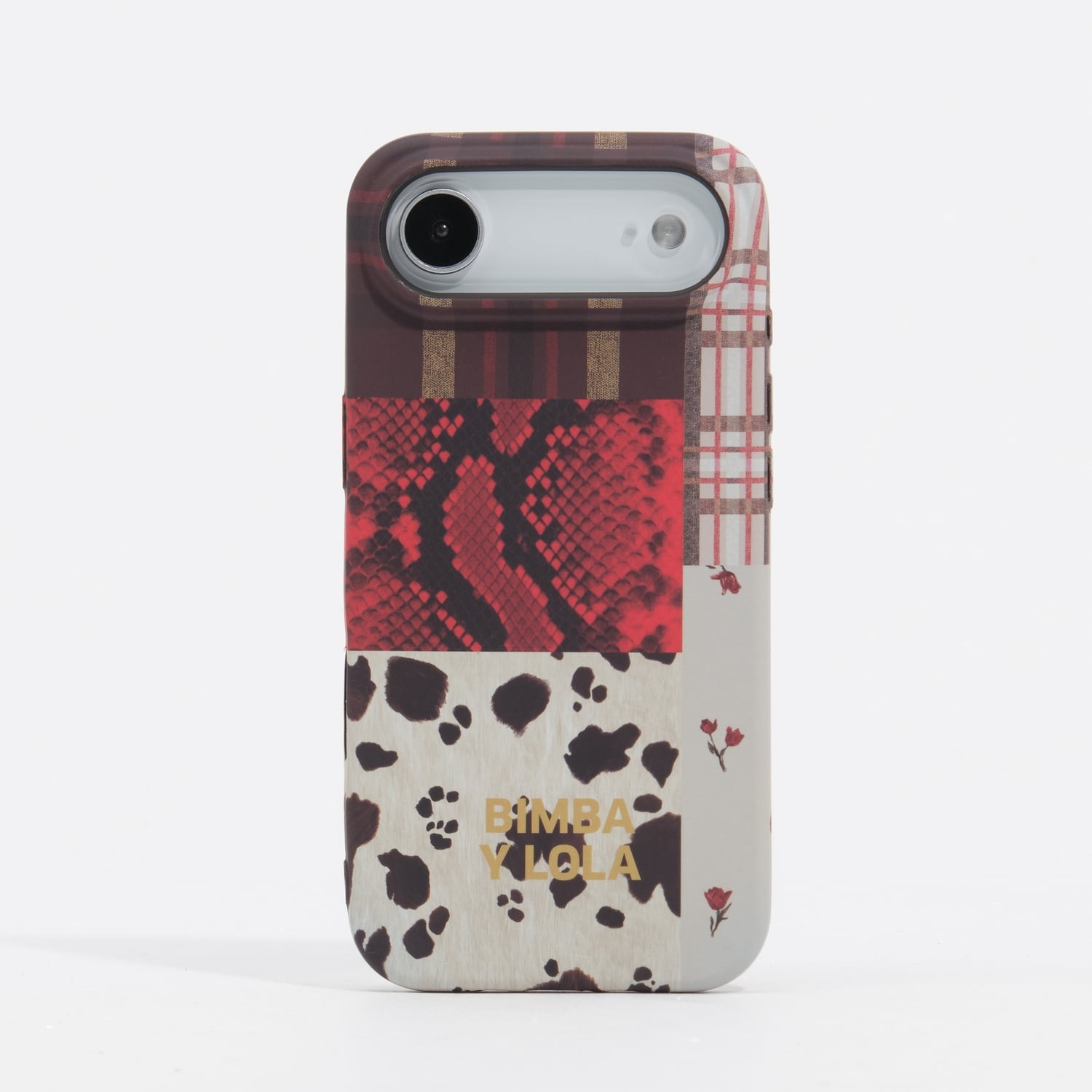Etui twarde iPhone 17 Air patchwork pyton