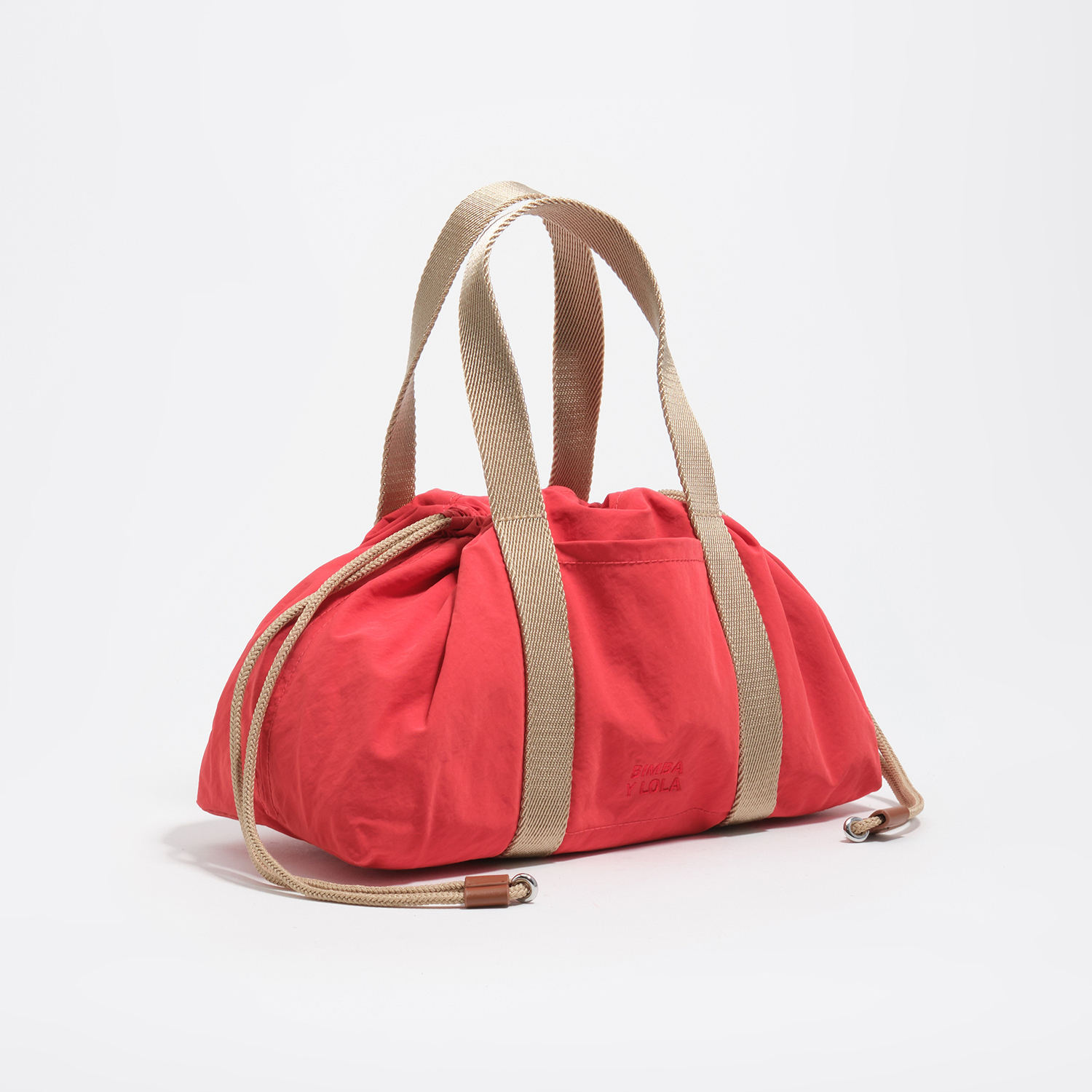 Bimba Y Lola Grenadine Pomegranate Nylon Mini Bag