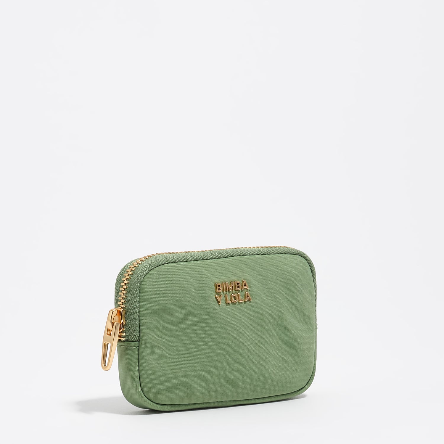Bimba Y Lola Green Nylon Coin Purse