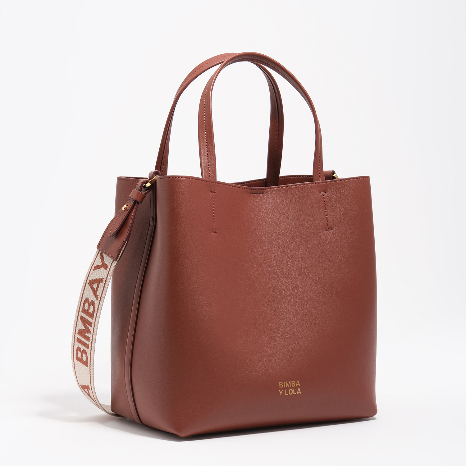 Bimba Y Lola Nut Large Wal Leather Chihuahua Bag