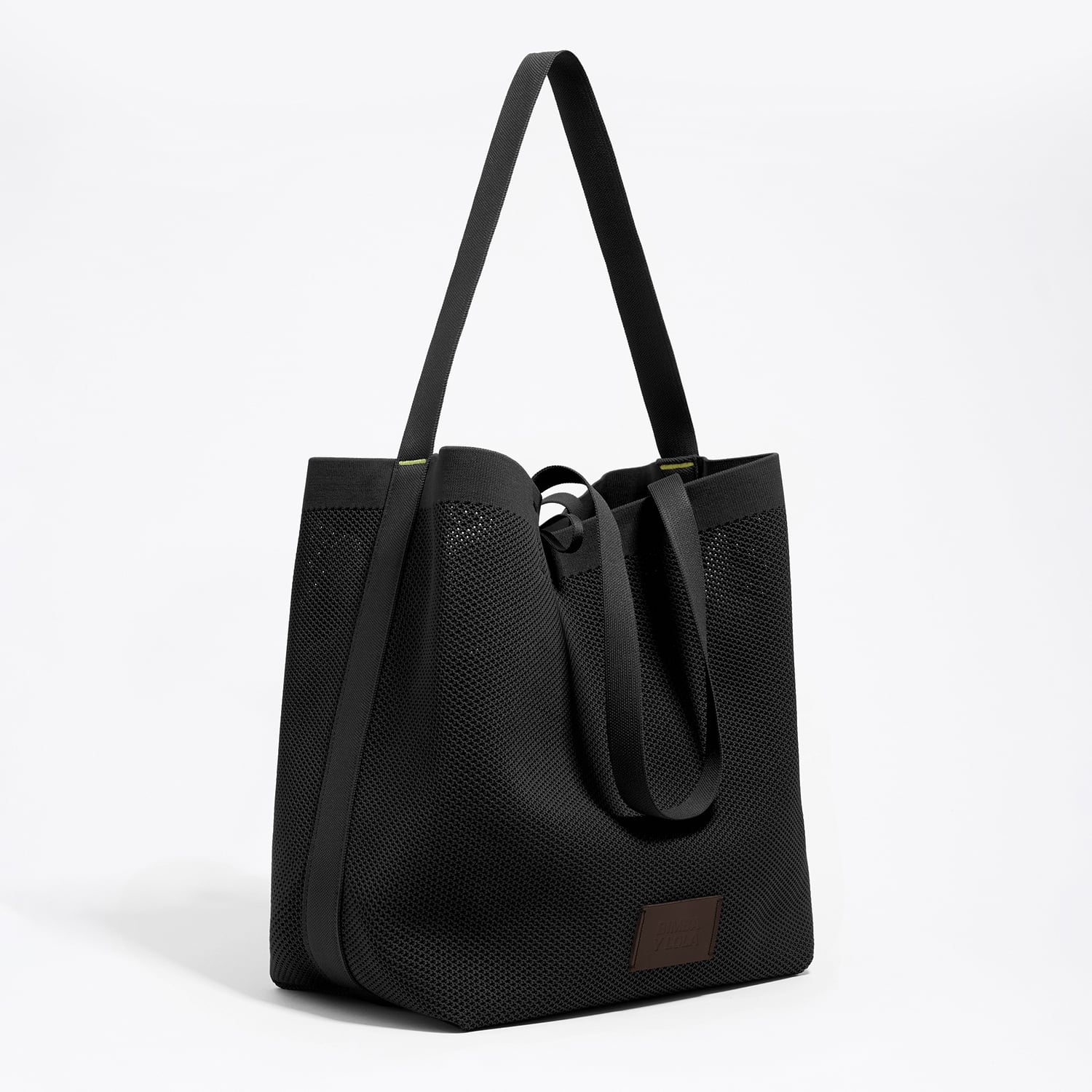 Torebka shopper duża czarna 2
