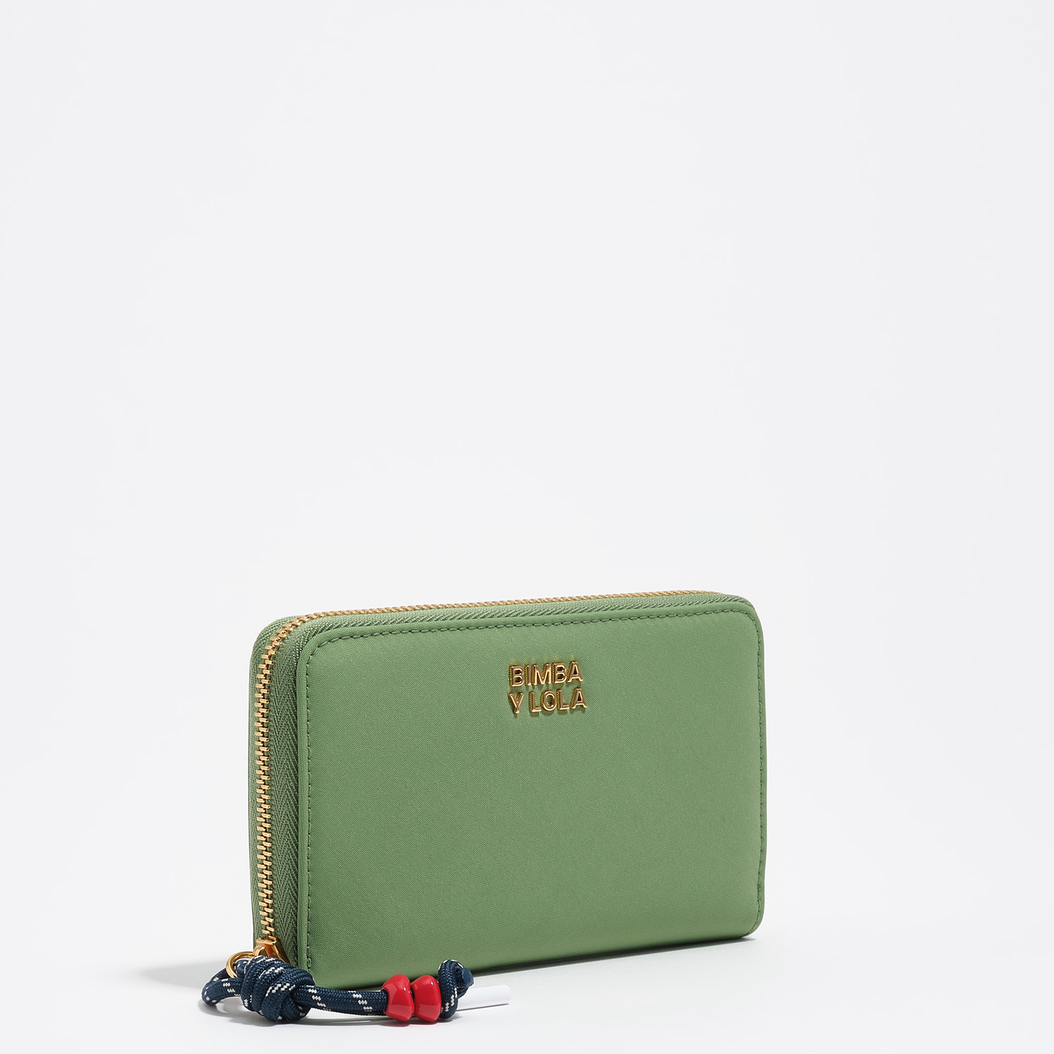 Bimba Y Lola Green Medium Wallet
