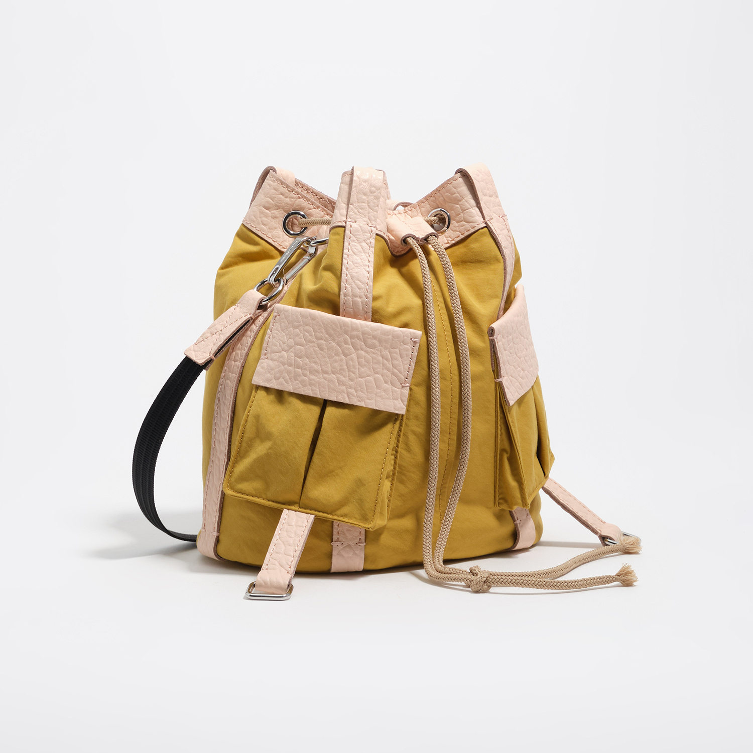 Bimba Y Lola Oil Small Cotton Bucket Bag