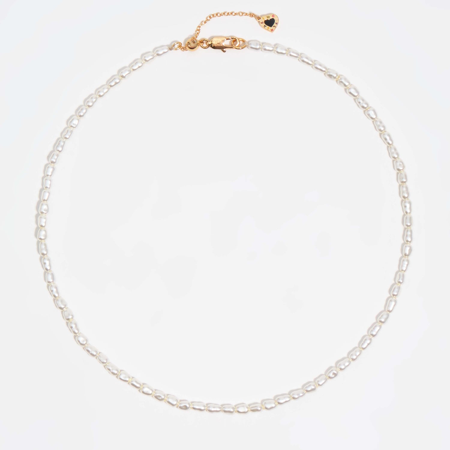 Bimba Y Lola Pearl Gold Chains And Necklace