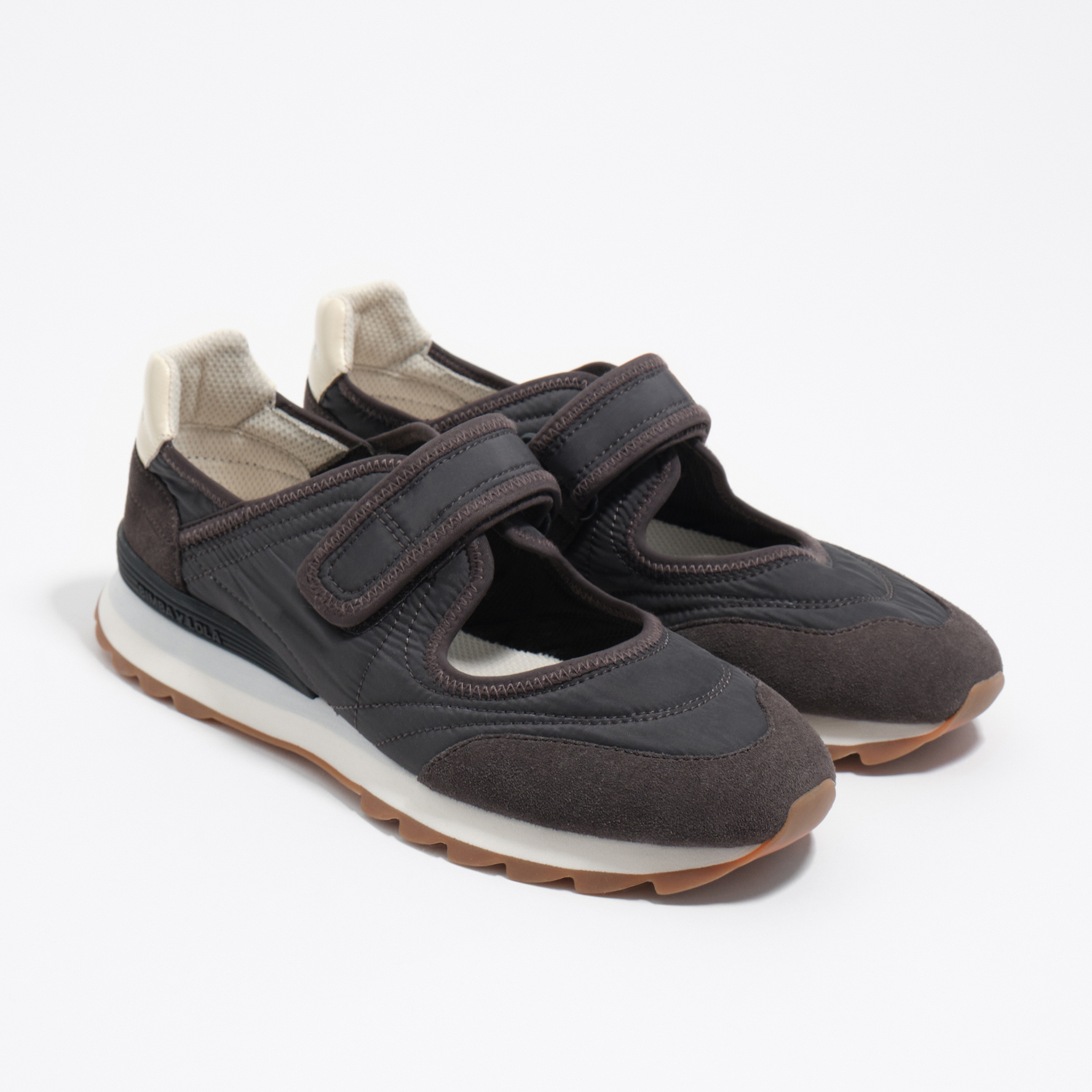 Baleriny sportowe 13 08 nylon czarne