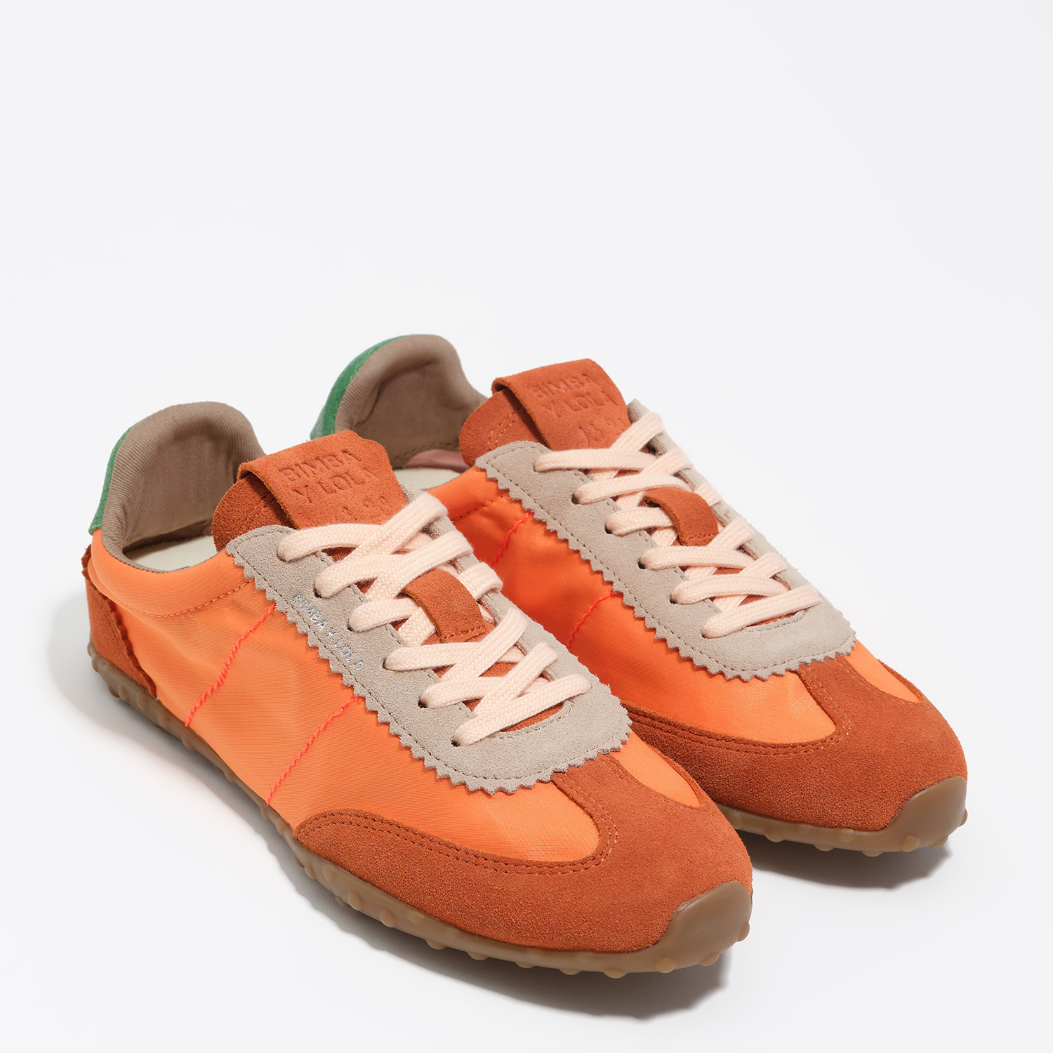 Buty sportowe 13 29 dwoina nylon pomarańczowe