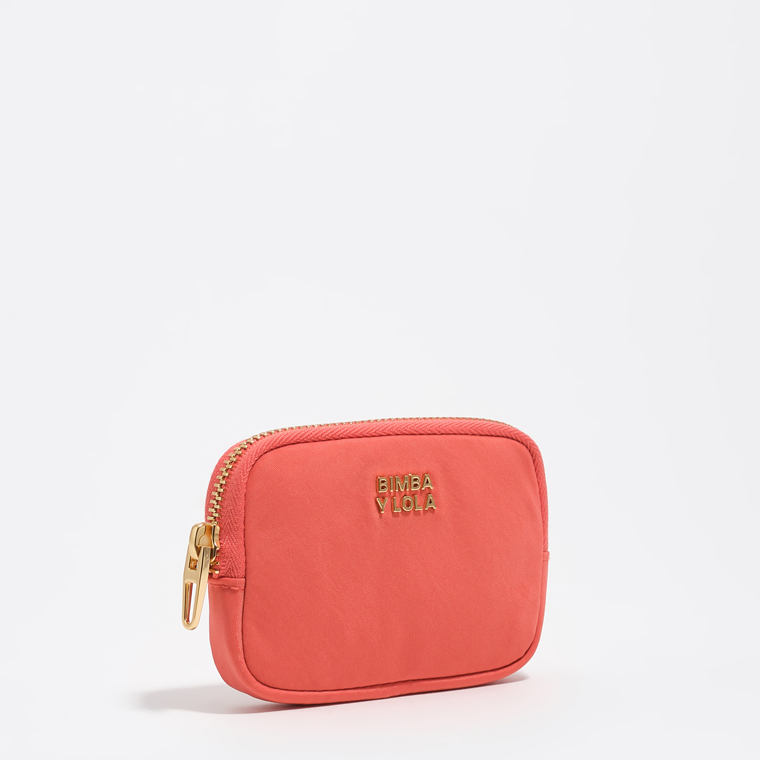 Bimba Y Lola Coral Nylon Coin Purse
