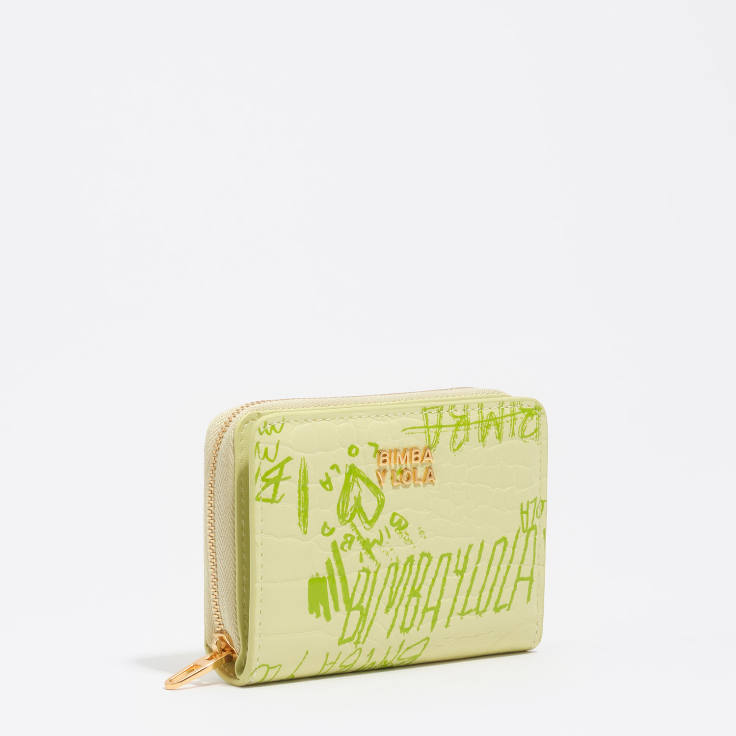 Bimba Y Lola Bimba Logos Pastel Green Green Pastel Green Bimba Logos Flap Purse