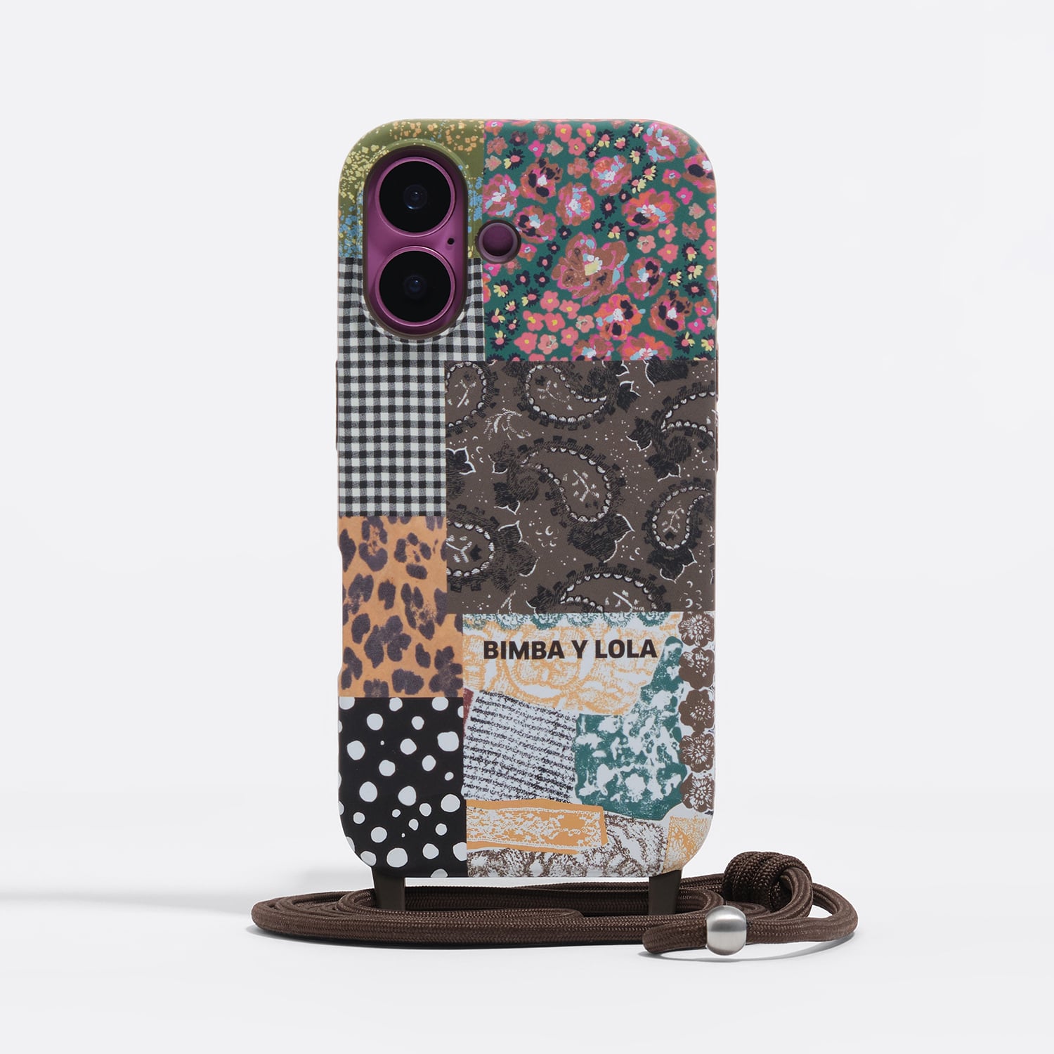 Etui twarde iPhone 16 patchwork
