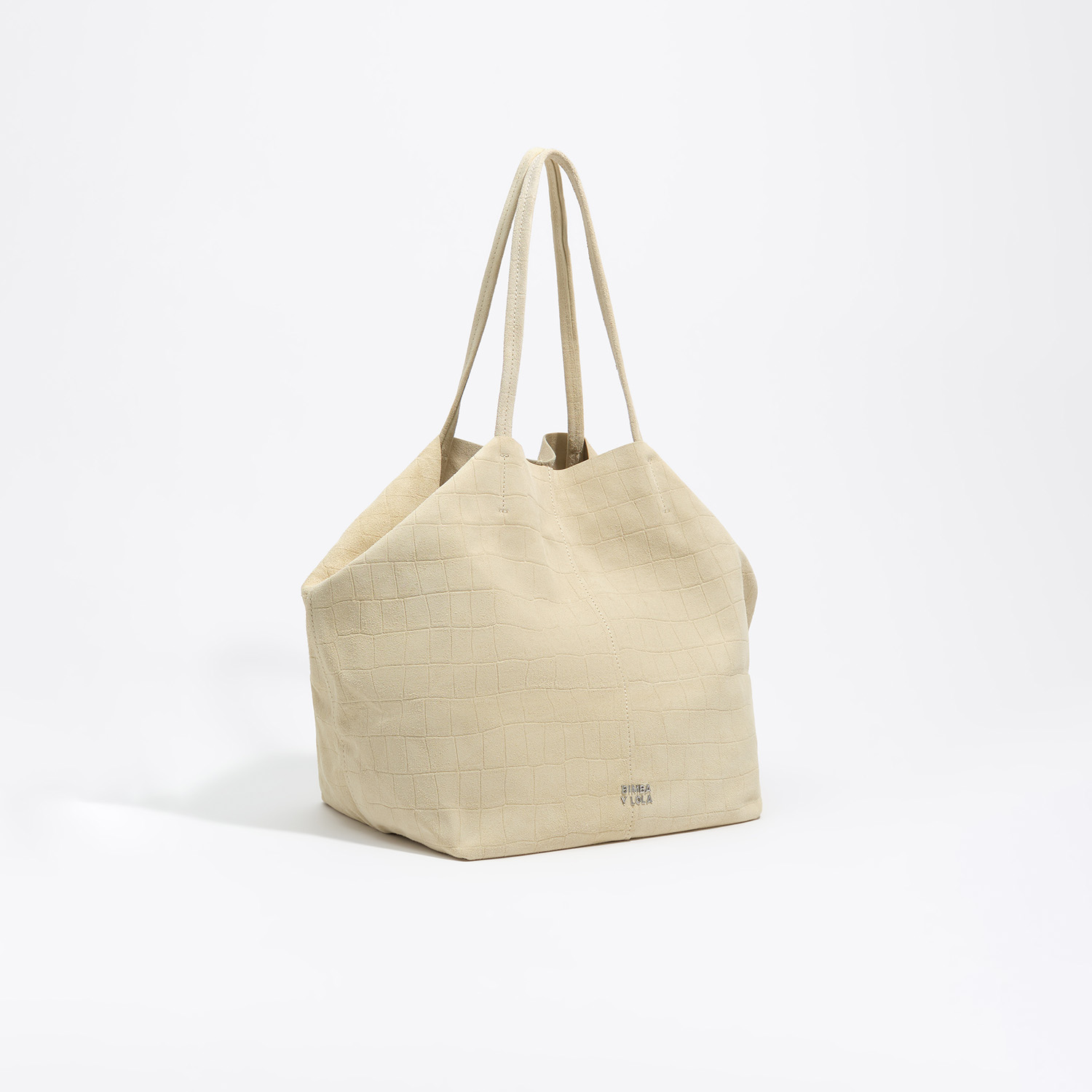 Torba shopper duża dwoina jasnożółta