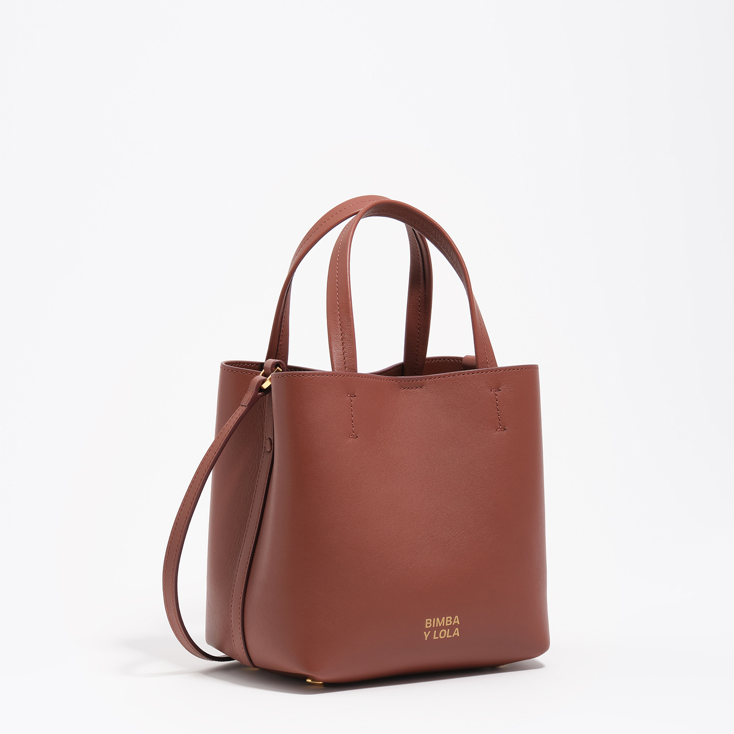 Bimba Y Lola Nut Small Wal Leather Chihuahua Bag
