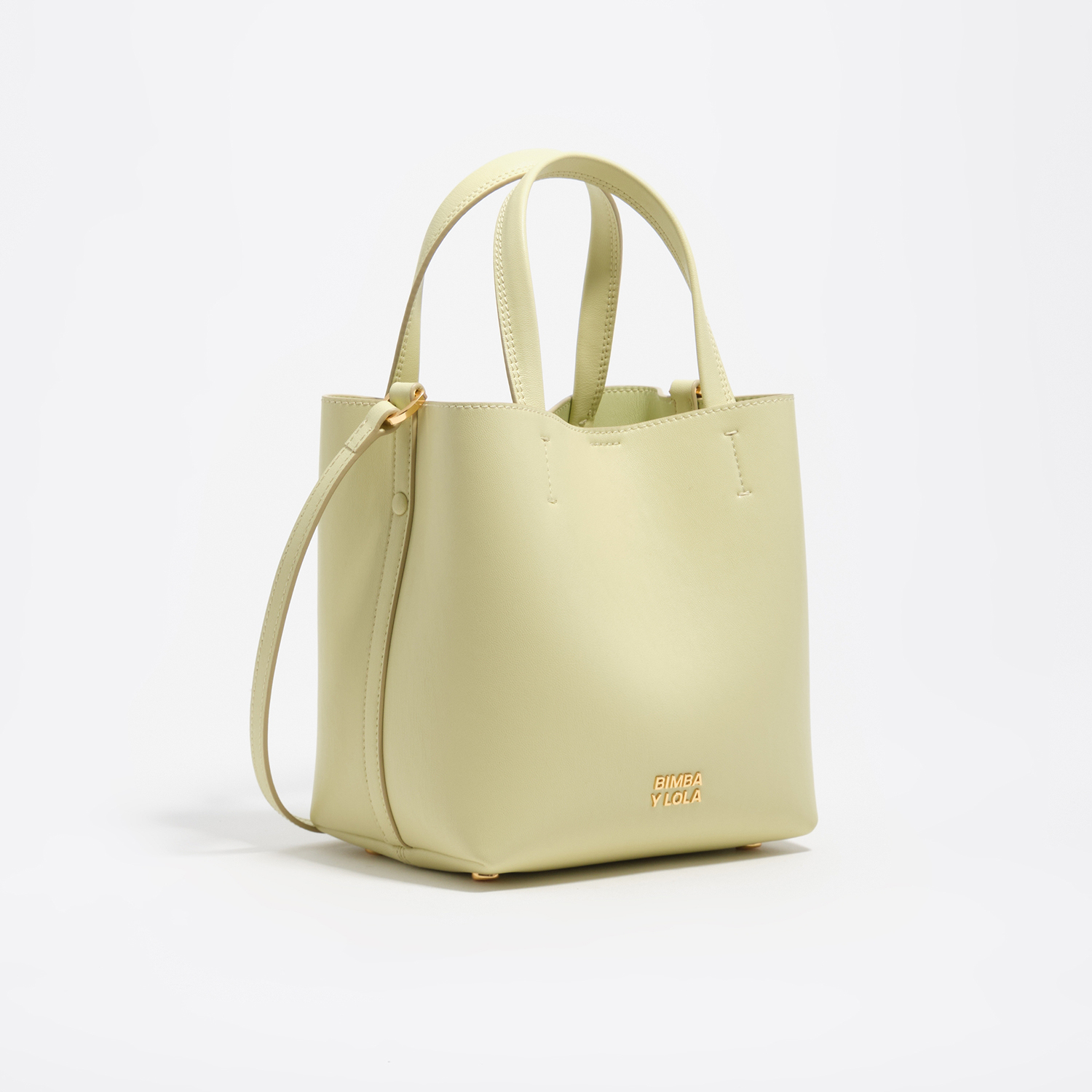 Bimba Y Lola Pale Green Small Leather Chihuahua Bag
