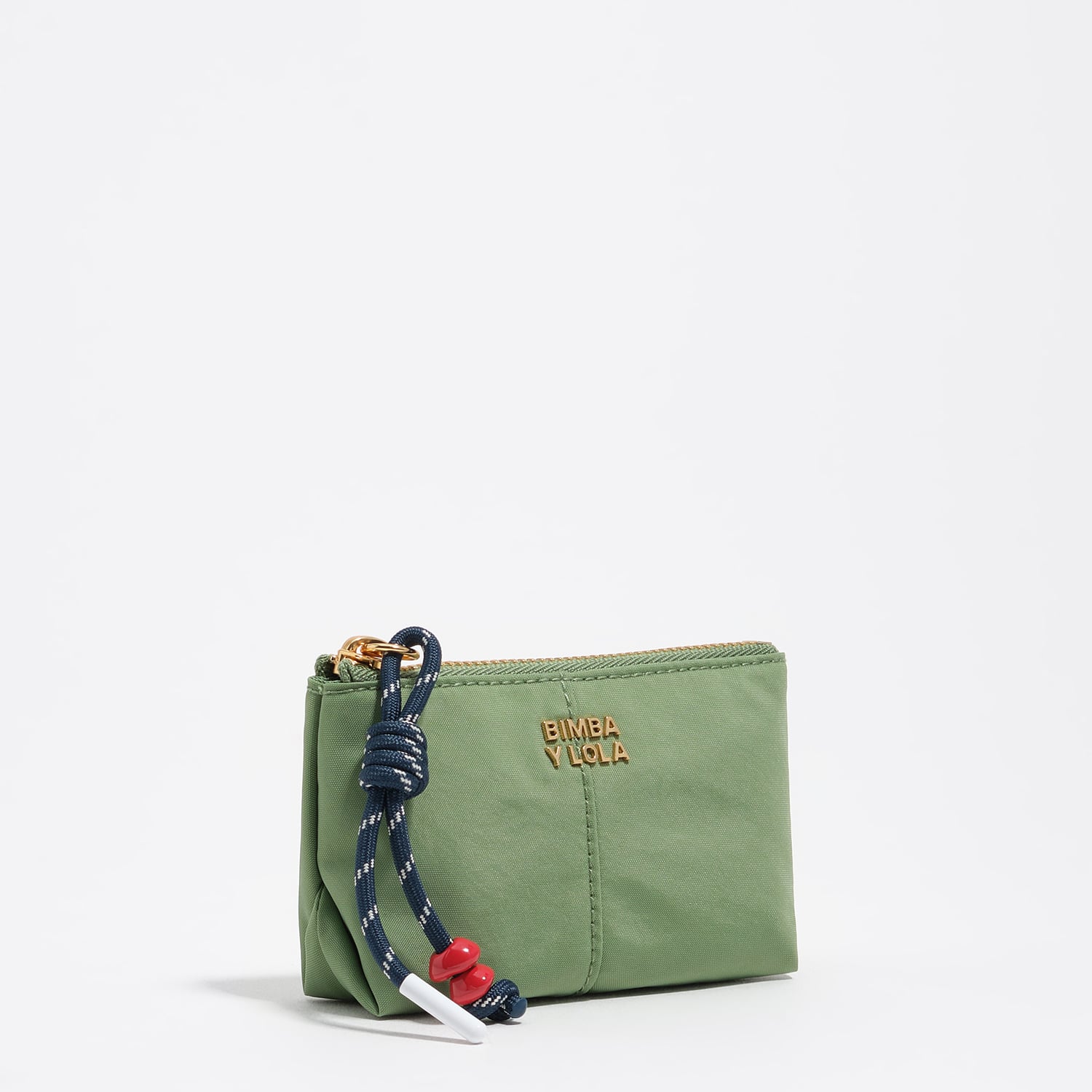 Bimba Y Lola Green Nylon Coin Purse