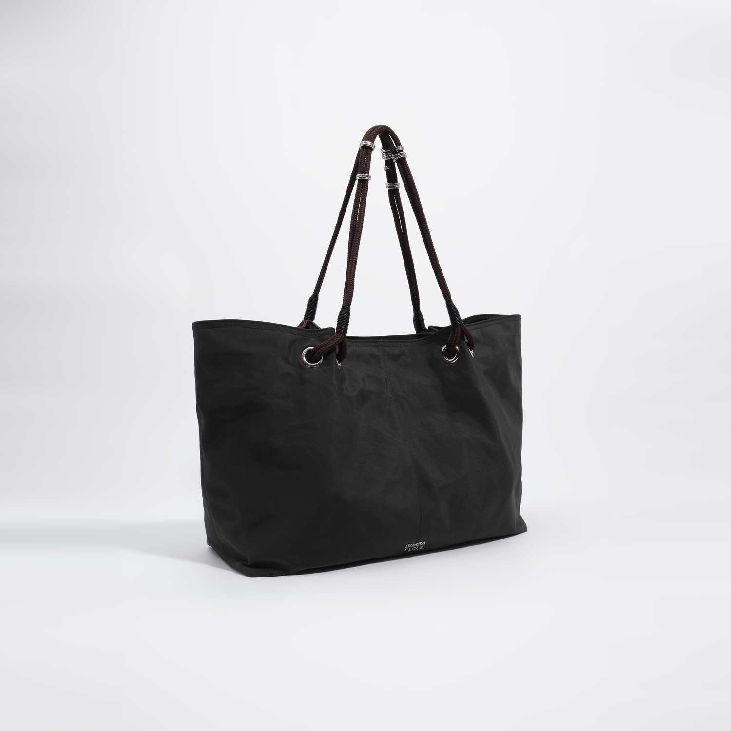 Torba shopper maxi nylon czarna