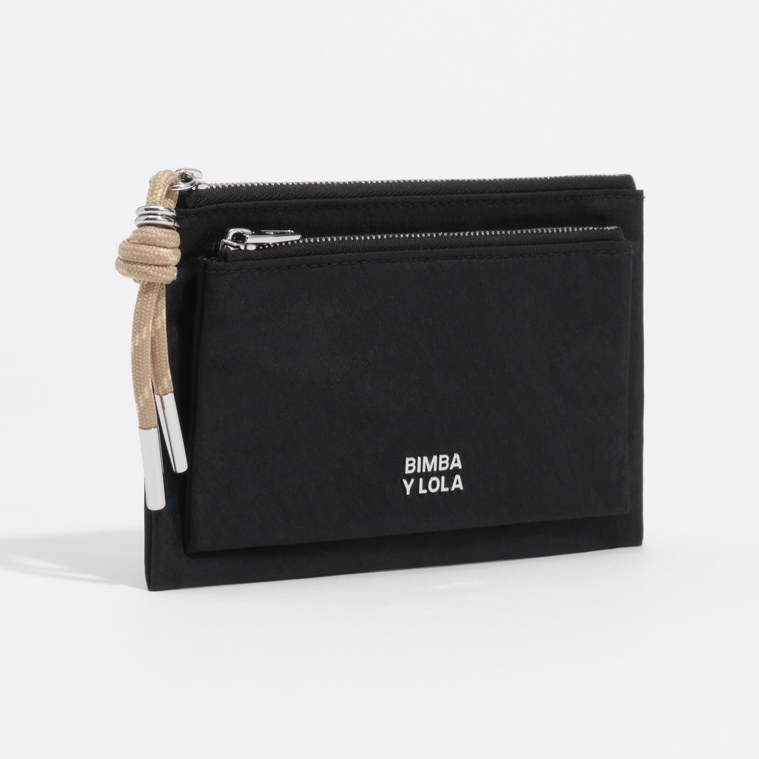 Portfel pocket nylon czarny